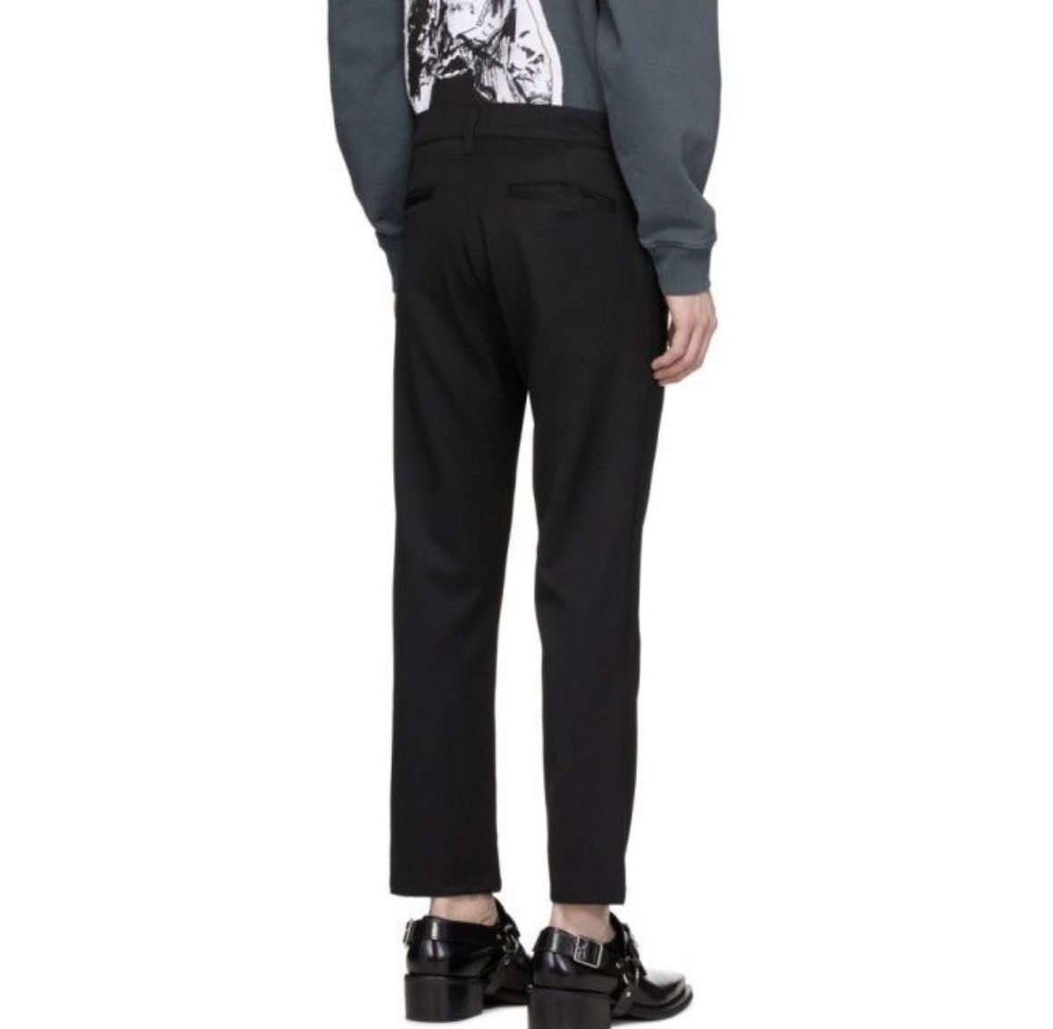 Enfants Riches Deprimes ERD 20ss Skinny Wool Patch Trouser Size US 30 / EU 46 - 4 Thumbnail