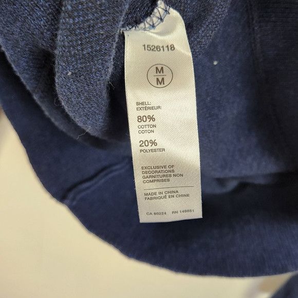 Robert Graham Robert Graham Navy Blue Quarter Zip Sweater size Medium Size US M / EU 48-50 / 2 - 5 Thumbnail
