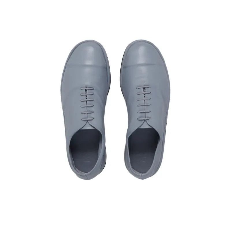 Marni o1f1d3z0525 Leather Derby Shoes in Blue Size US 7 / IT 37 - 5 Thumbnail