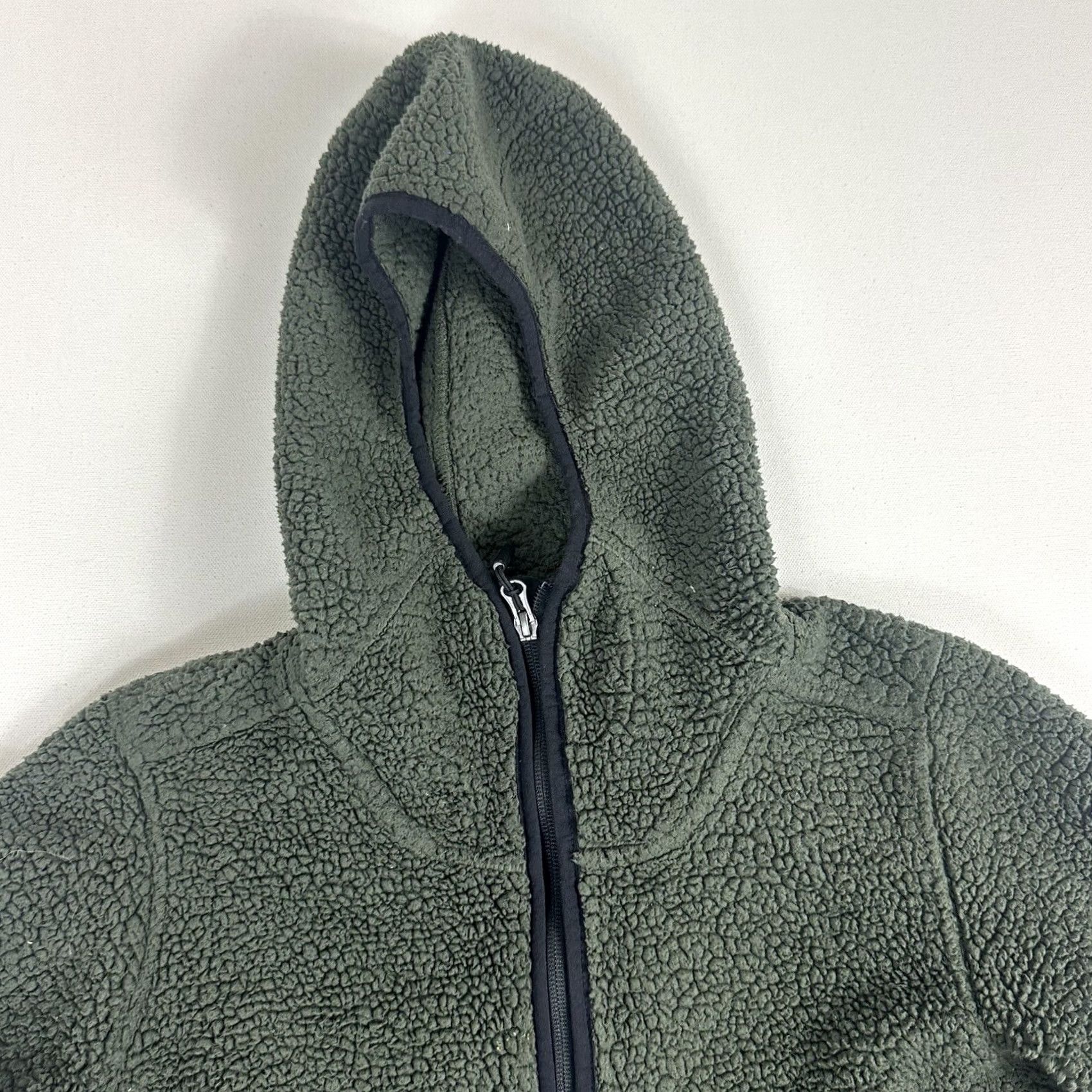 The North Face VINTAGE The North Face Campshire Pullover Hoodie Sherpa Fleece Womens XS Green 1/4 Zip Size XS / US 0-2 / IT 36-38 - 6 Thumbnail