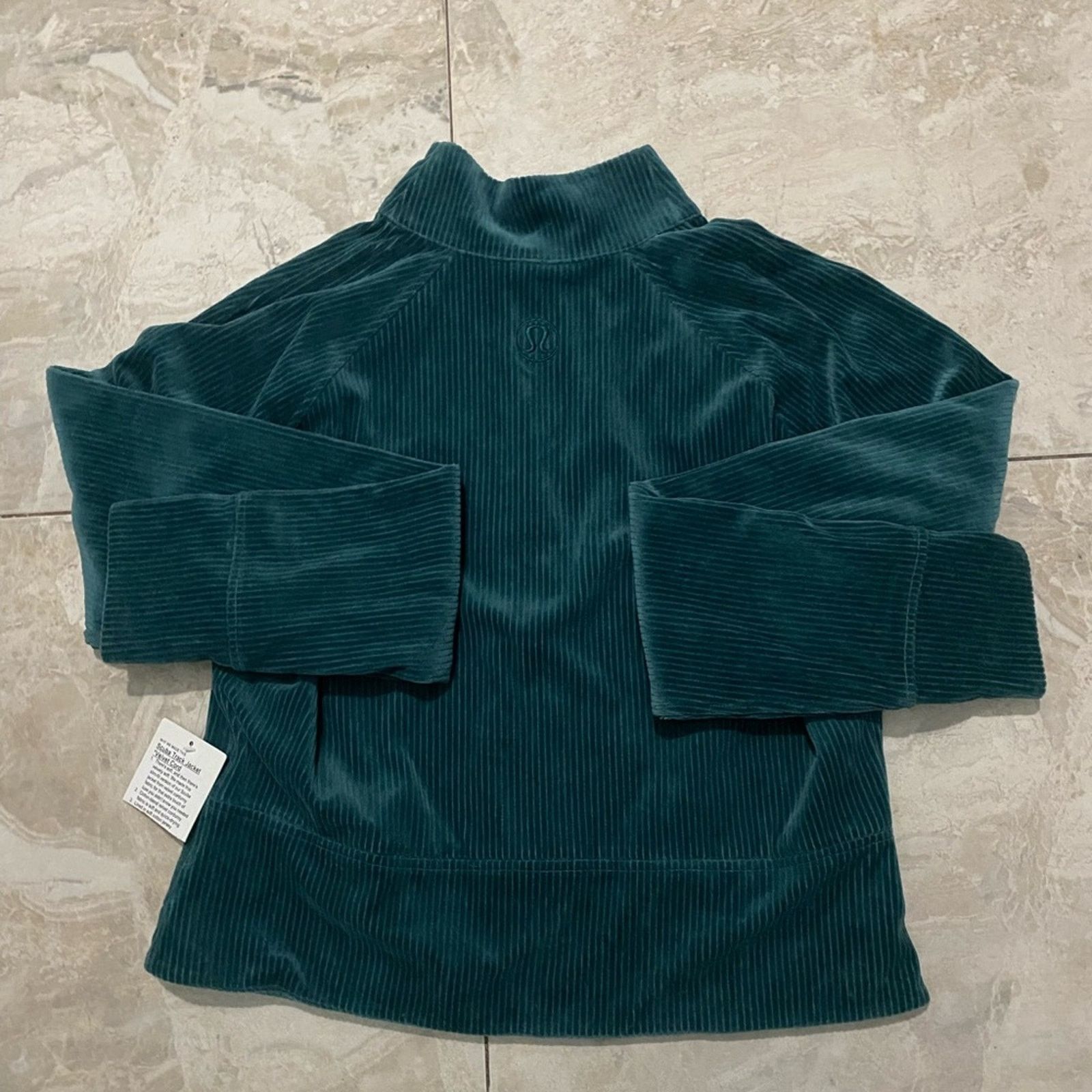 Lululemon NWT Scuba Track Jacket Velvet Cord Size XL / US 12-14 / IT 48-50 - 9 Thumbnail