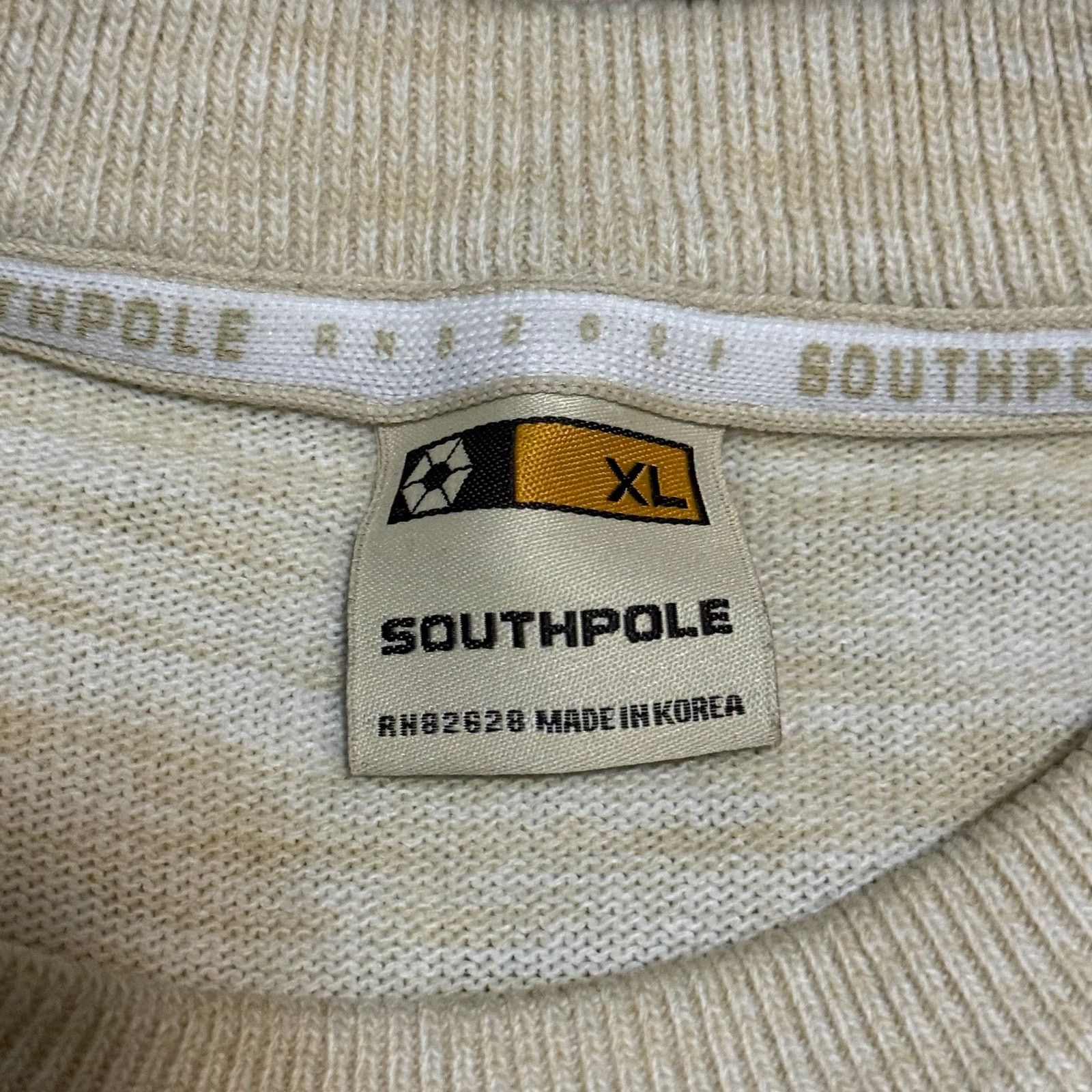Southpole Vintage Southpole Short Sleeve Sweater Shirt XL Oversized Size US XL / EU 56 / 4 - 3 Thumbnail