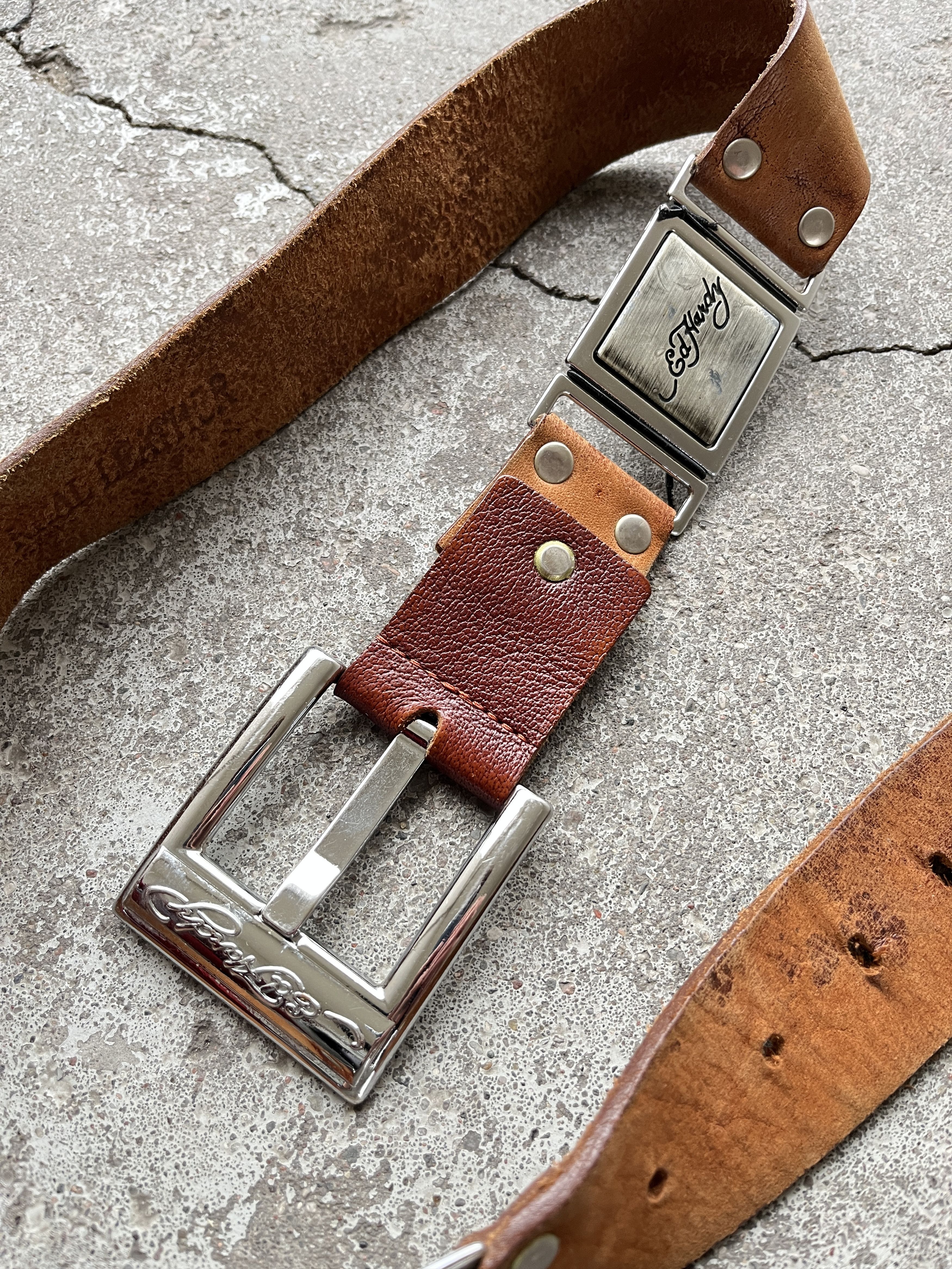 Other ed hardy leather belt swag metal Size ONE SIZE - 2 Thumbnail