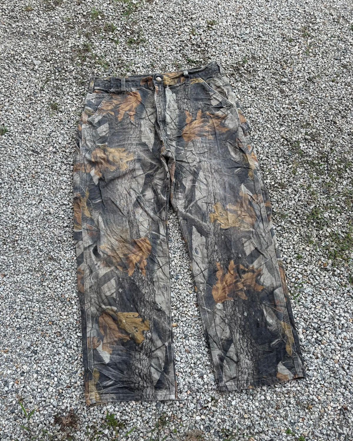 Carhartt 🔥Crazy Vintage Carhartt Realtree Carpenter Pants Jeans Size US 38 / EU 54 - 5 Thumbnail