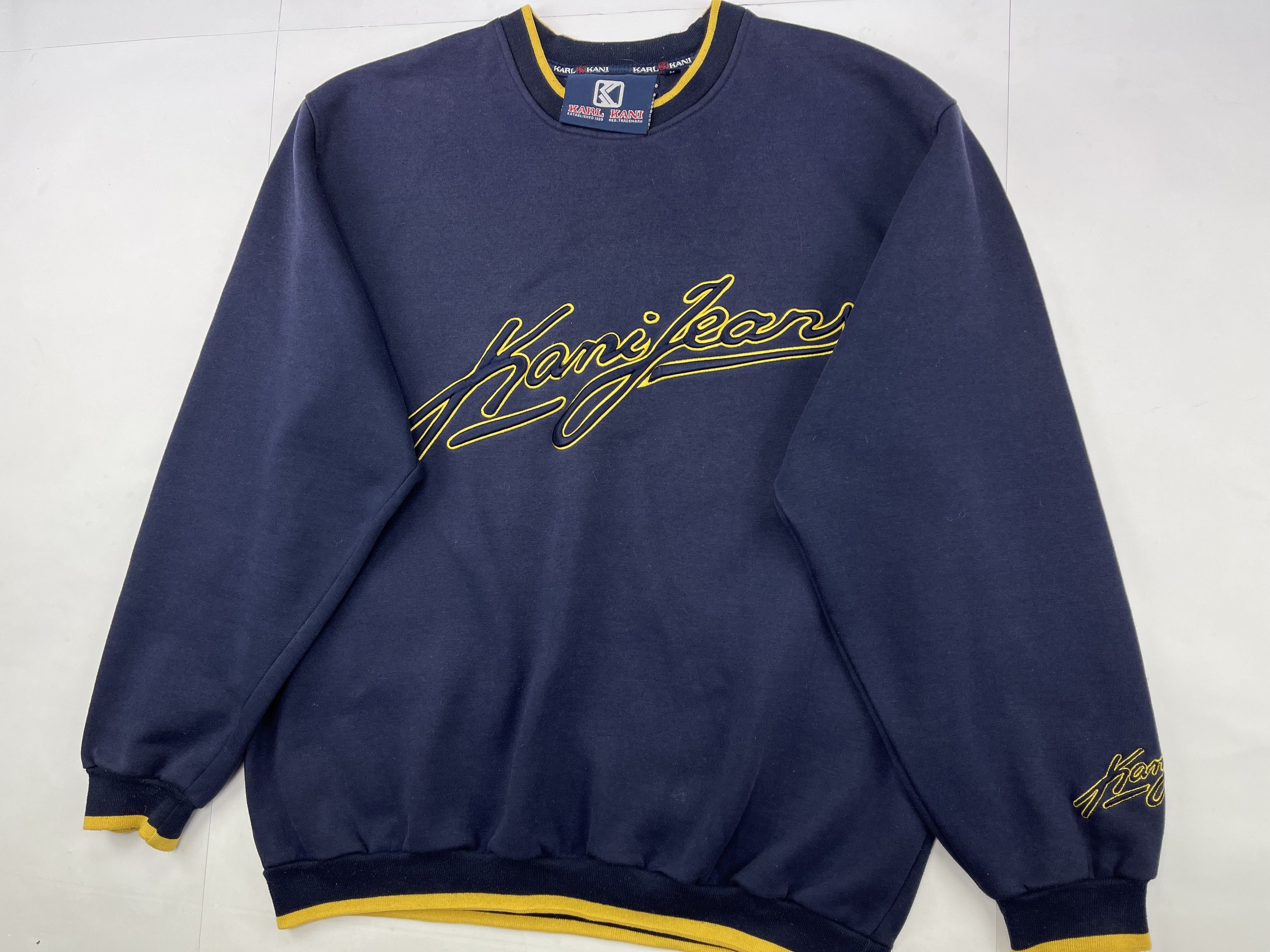 Karl Kani KARL KANI sweatshirt, vintage 90s hip hop, skater size L Size US L / EU 52-54 / 3 - 3 Thumbnail