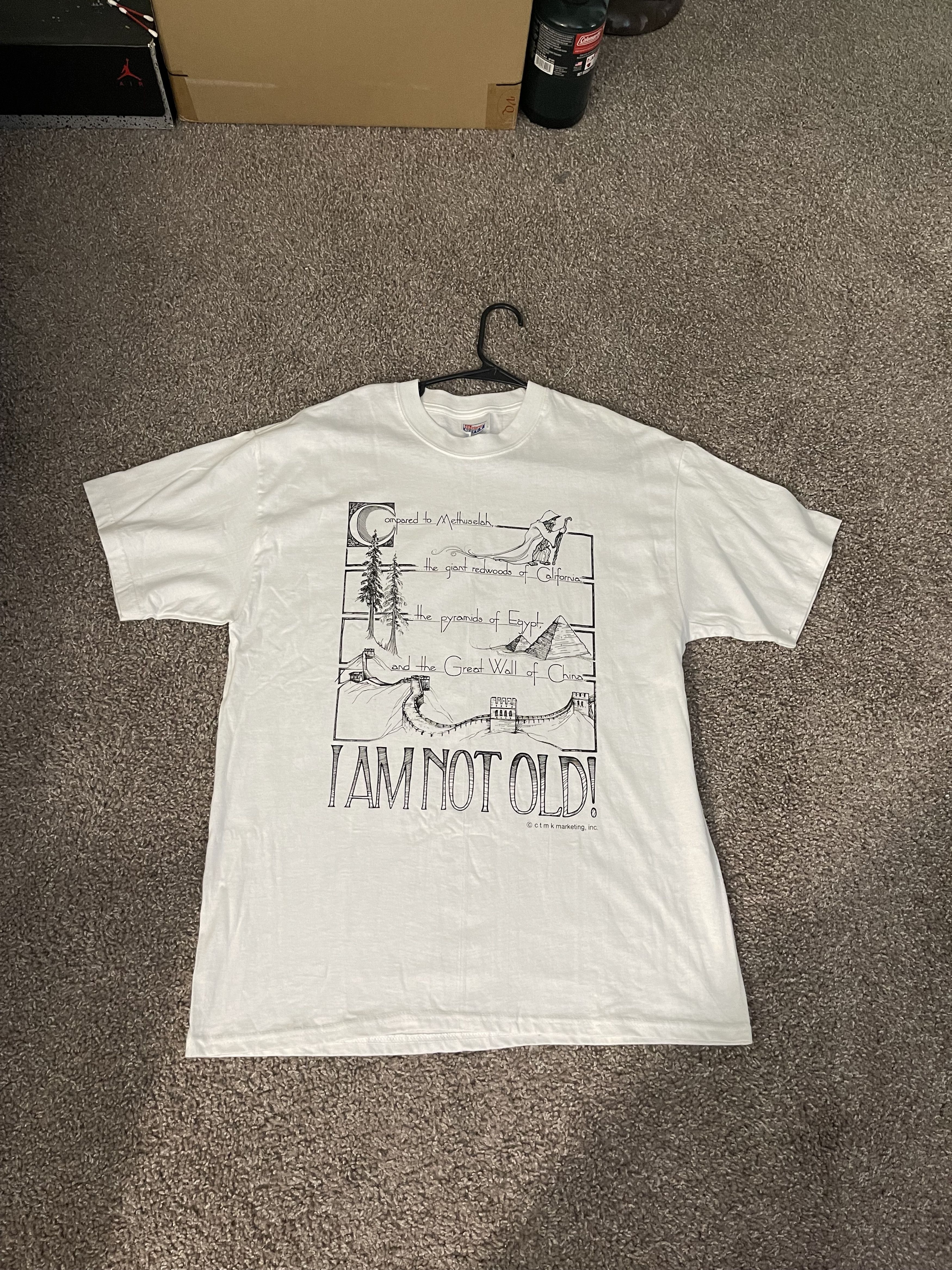 Hanes I Am Not Old ! Size US L / EU 52-54 / 3 - 1 Thumbnail
