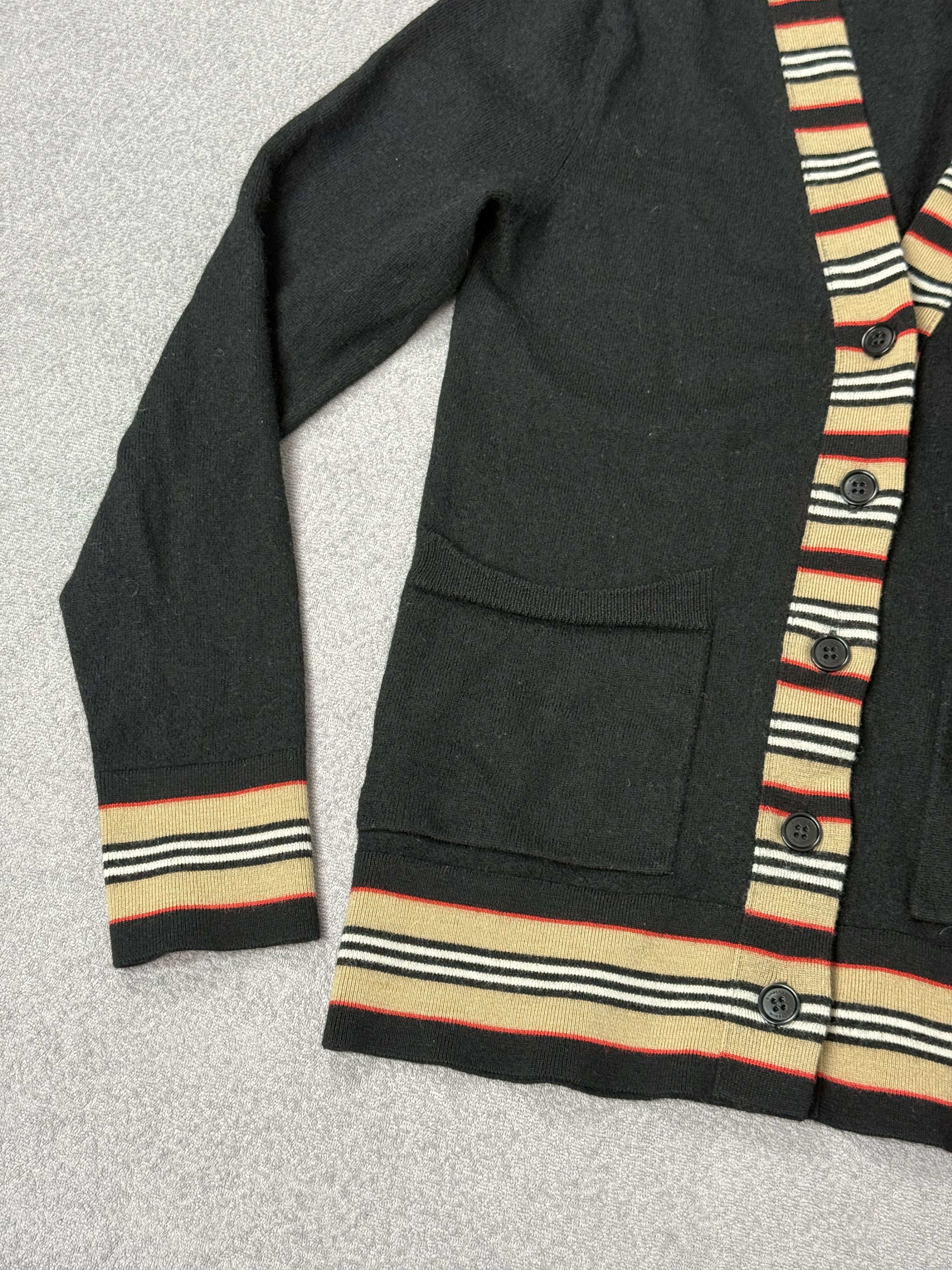 Burberry Black Burberry Wool Sweater XS Size XS / US 0-2 / IT 36-38 - 3 Thumbnail