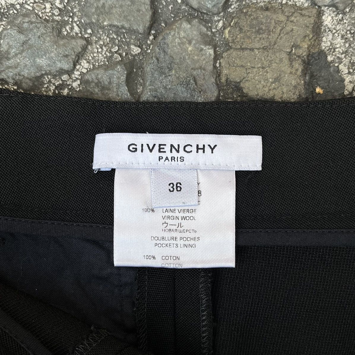 Givenchy Givenchy FW2009 Asymmetric Overlay Tailored Trousers Size 26" / US 2 / IT 38 - 11 Thumbnail