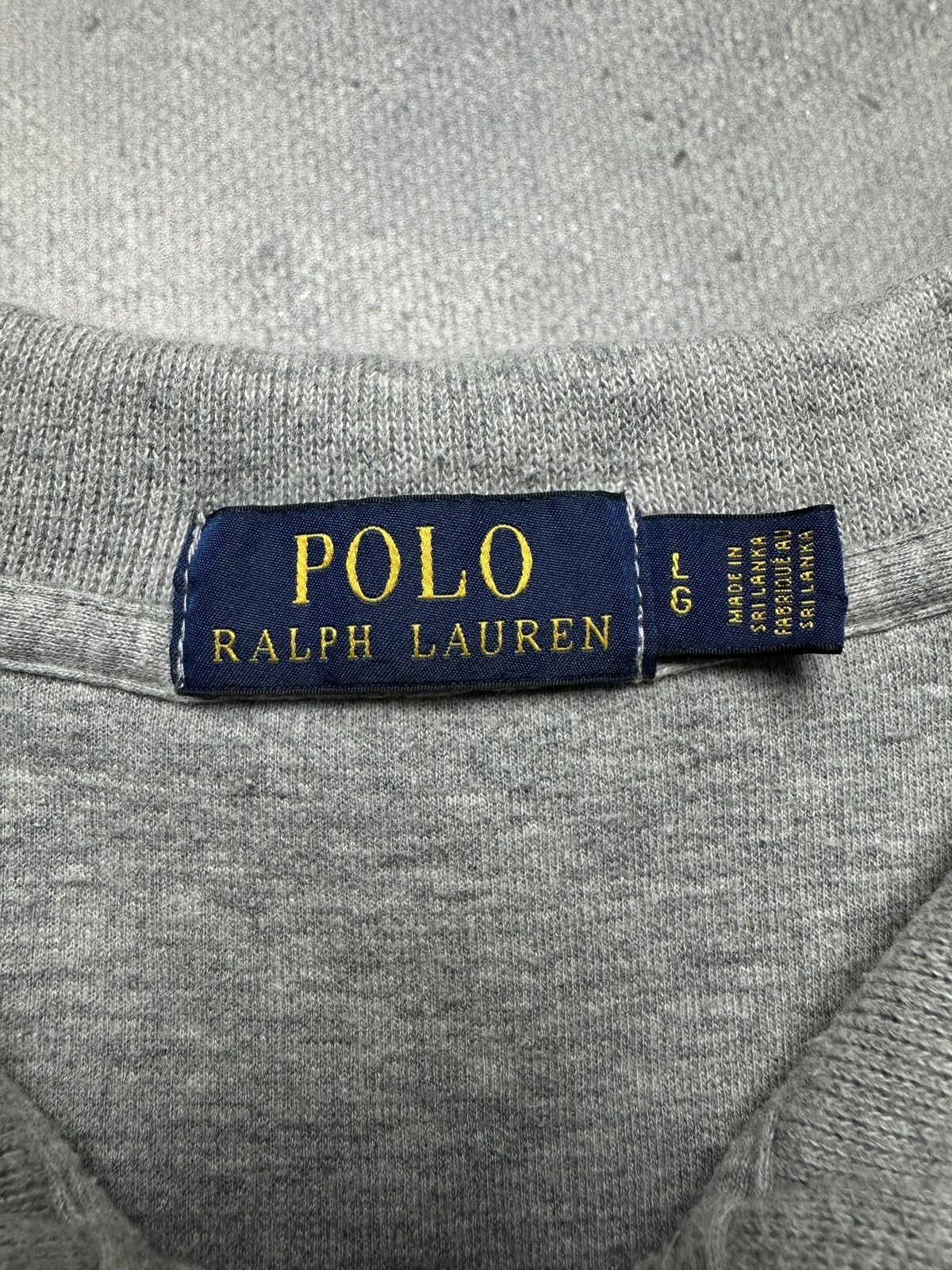 Polo Ralph Lauren Vintage Polo Ralph Lauren Half Zip 1/4 90s Knitwear y2k 00s Size US L / EU 52-54 / 3 - 9 Thumbnail