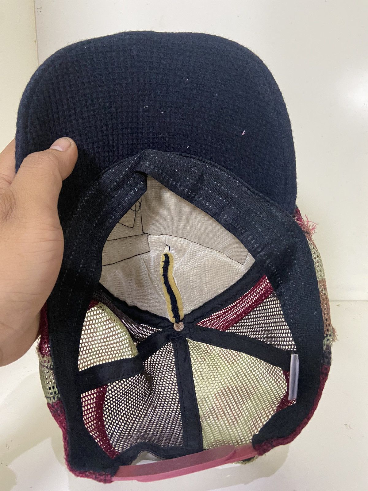 If Six Was Nine × Le Grande Bleu (L.G.B.) Vintage trucker hat true necromance Size ONE SIZE - 8 Thumbnail
