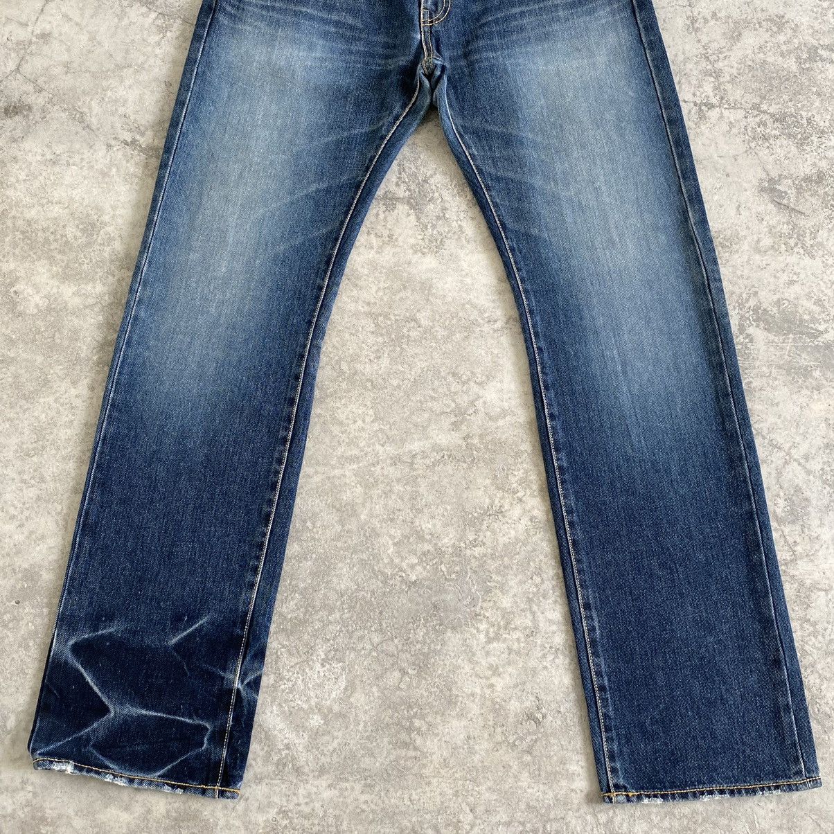 HYDROGEN Hydrogen made In Japan Skull 💀 Goth Denim Jeans Size US 32 / EU 48 - 5 Thumbnail