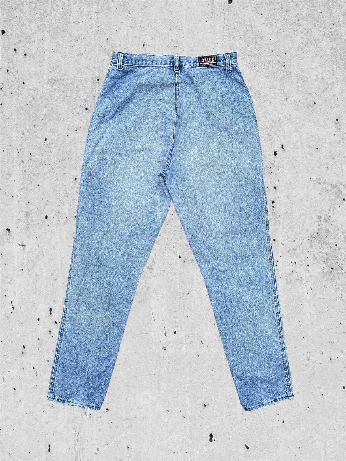 Designer × Jean 🔥 Ozark Mountain Distressed Denim Vintage W31🔥 Size US 31 - 9 Thumbnail