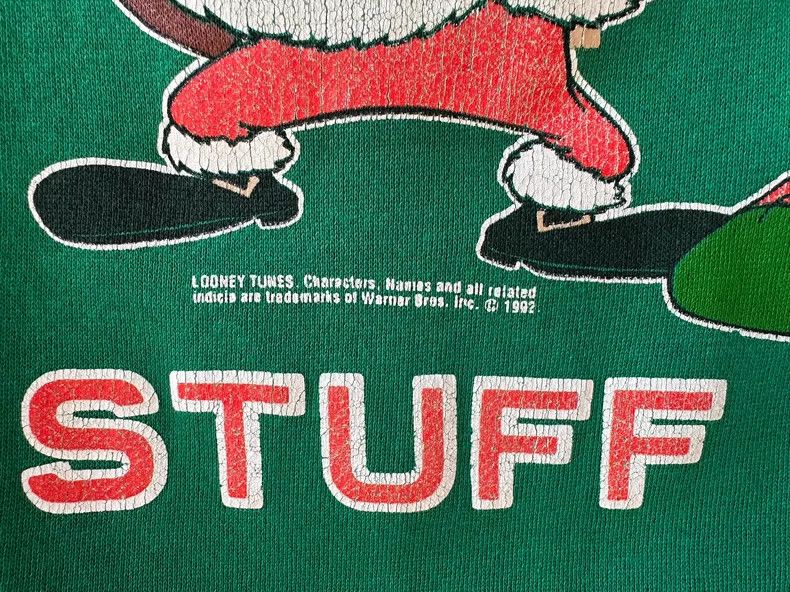Vintage Sweatshirt 1992 Warner 2505-Nextarrow Size US XL / EU 56 / 4 - 5 Thumbnail