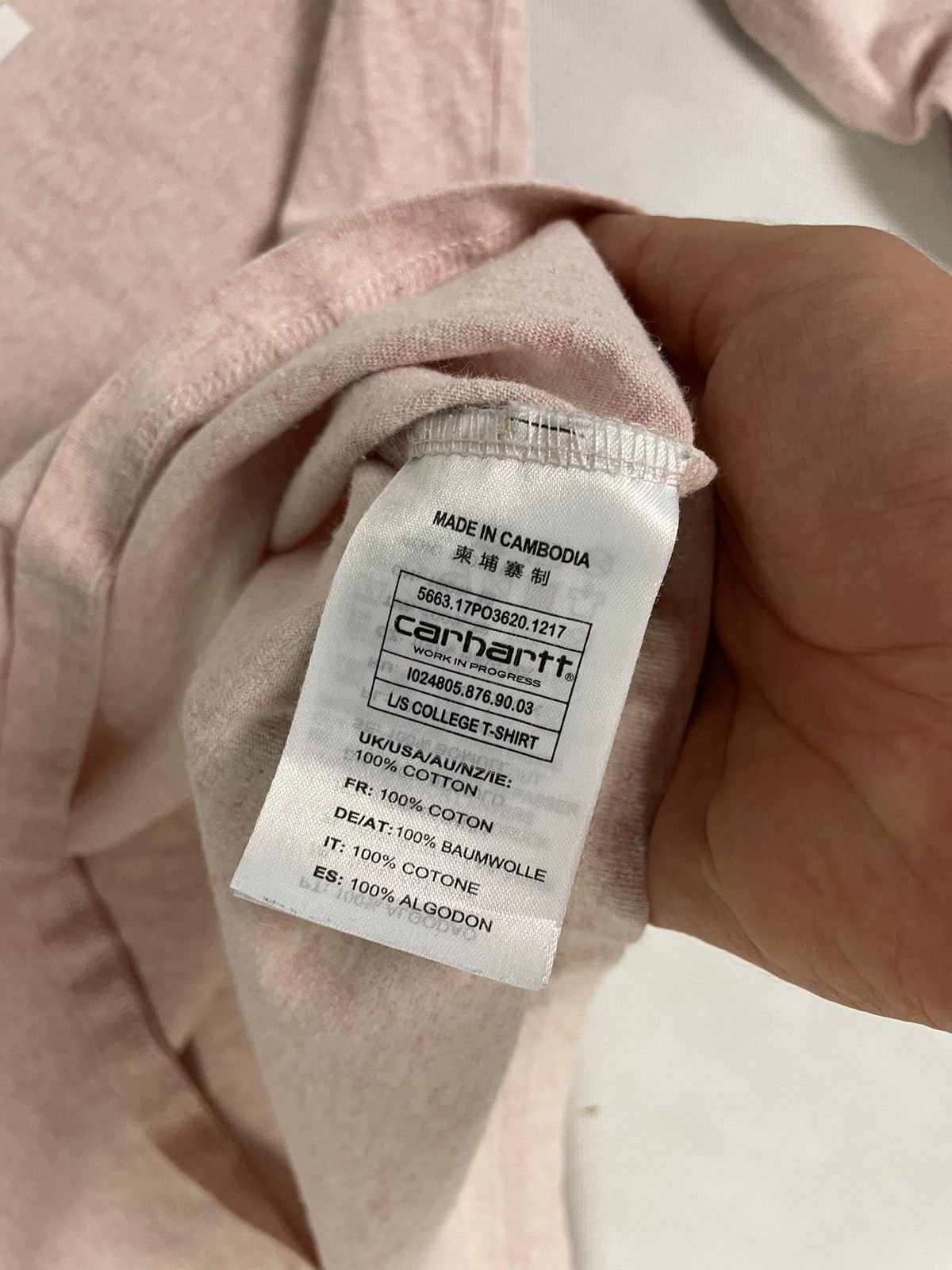 Carhartt × Vintage Carhartt Spell Out Big Logo Longsleeve Shirt Size US M / EU 48-50 / 2 - 4 Thumbnail
