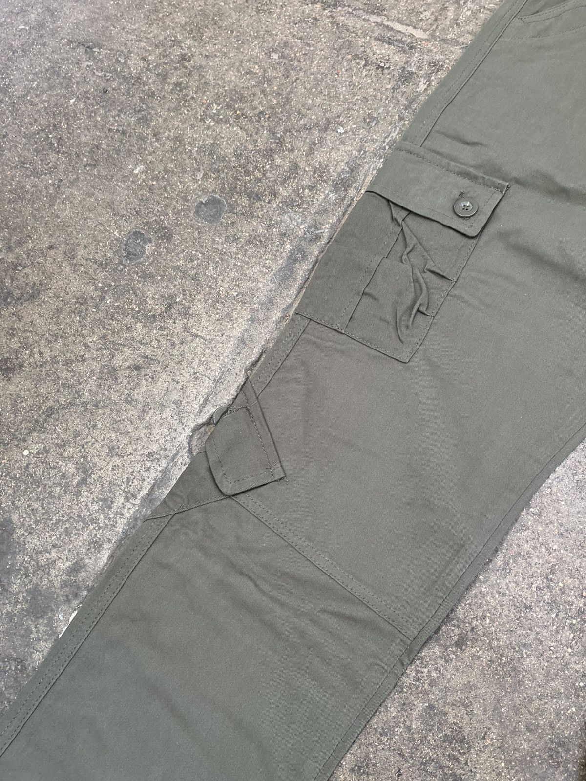 Other Vintage Cargo Pants Olive Size US 29 - 3 Thumbnail
