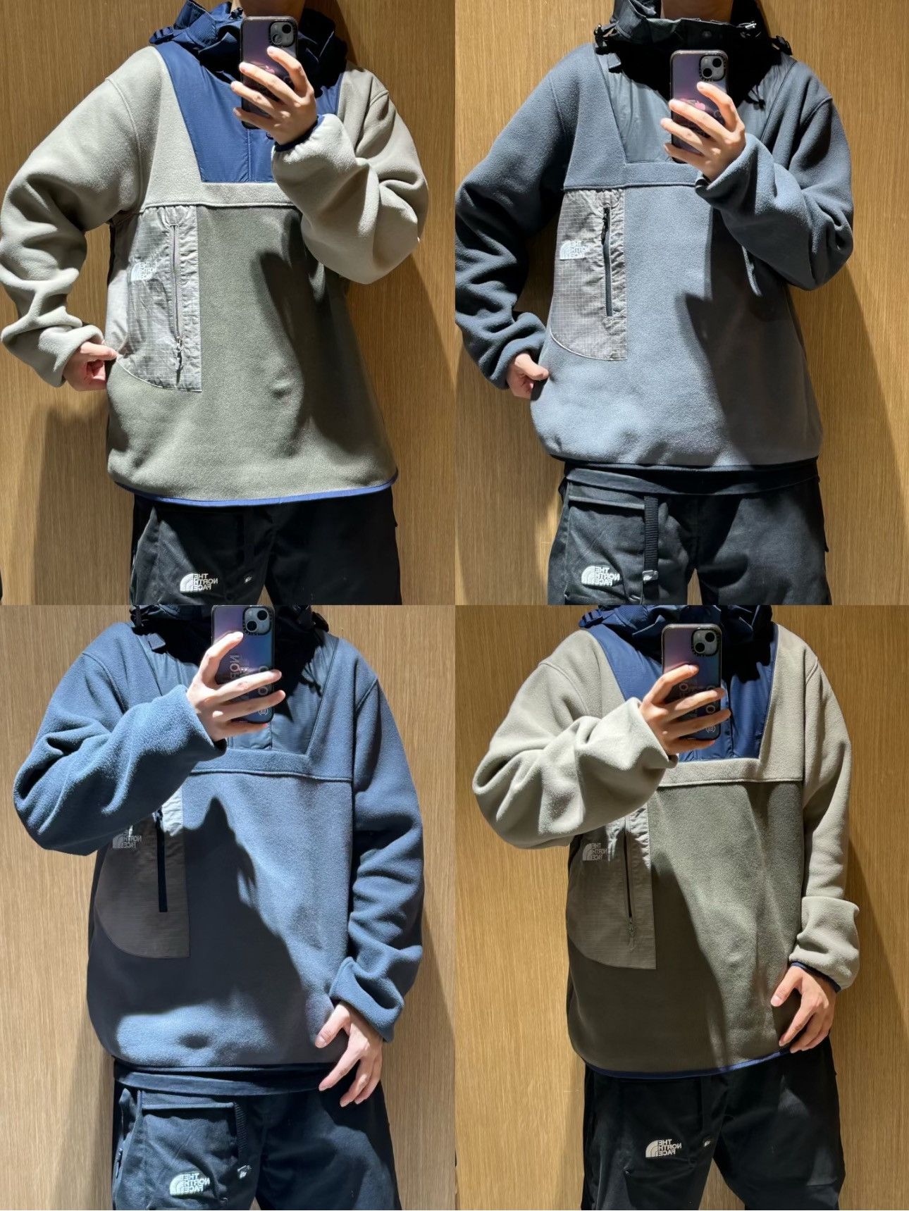 Kazuki Kuraishi × The North Face Urban Exploration KAZUKI COLOR MIX knit fleece HOODIE Size US M / EU 48-50 / 2 - 4 Thumbnail