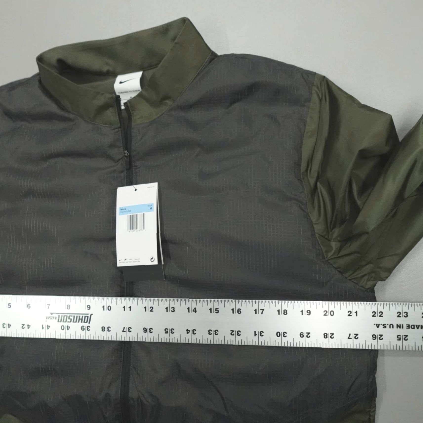 Nike Nike Therma-Fit ADV Repel Full Zip Golf Jacket Mens M Green Size US M / EU 48-50 / 2 - 7 Thumbnail
