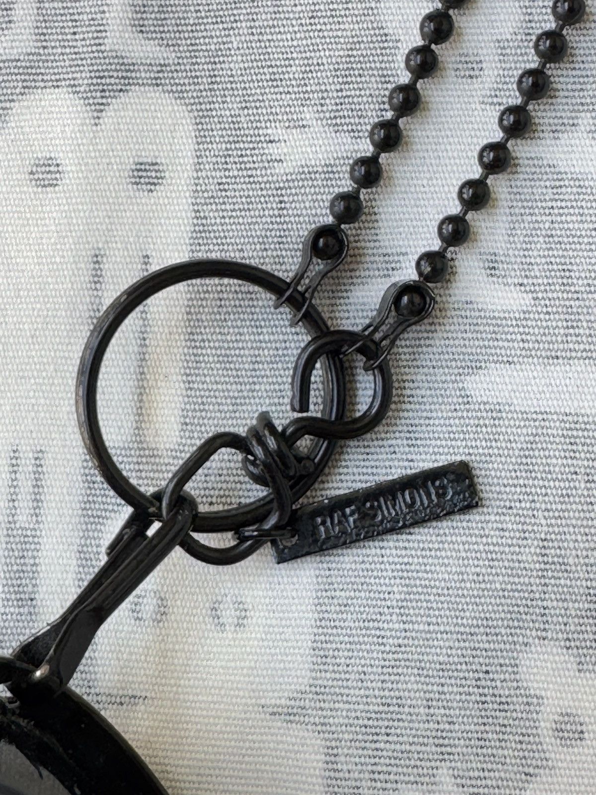 Raf Simons Raf Simons SS03 Crushed Painted Coke Can Necklace Size ONE SIZE - 8 Thumbnail