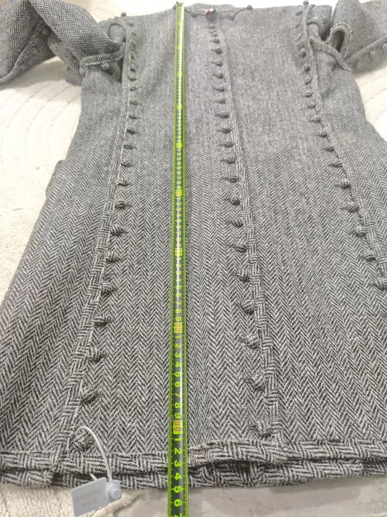 Thom Browne Thom Browne Runway style fully buttoned woolen overcoat Size US L / EU 52-54 / 3 - 9 Thumbnail
