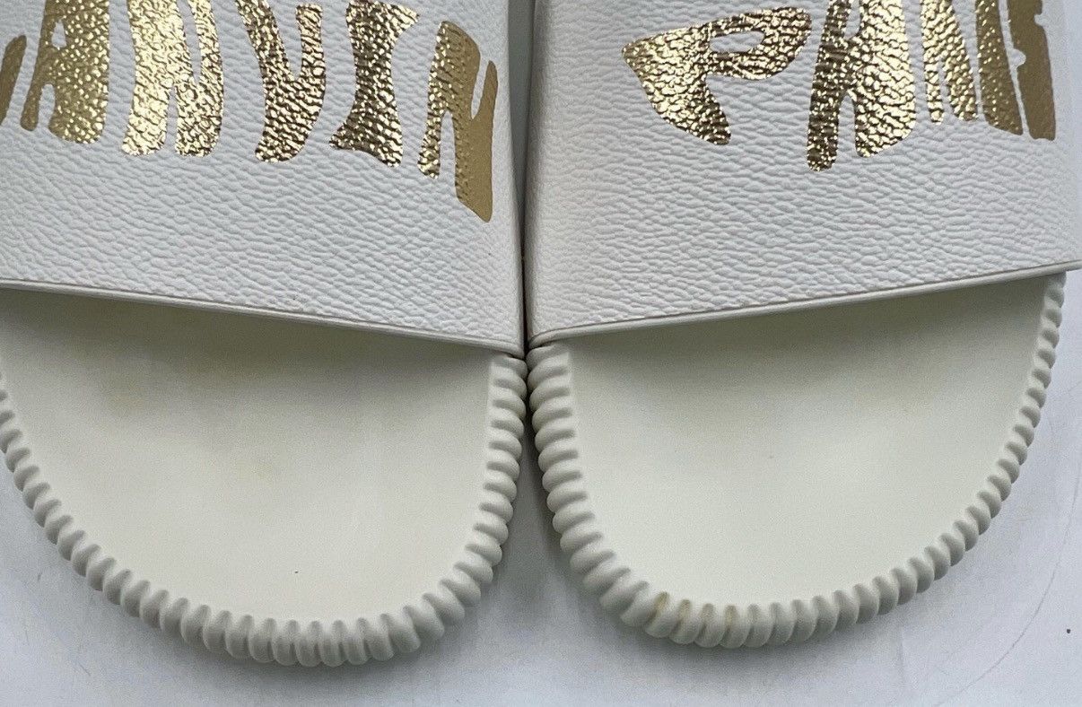 Lanvin Lanvin White Minimal Casual Slippers K12 Size US 8 / EU 41 - 6 Thumbnail