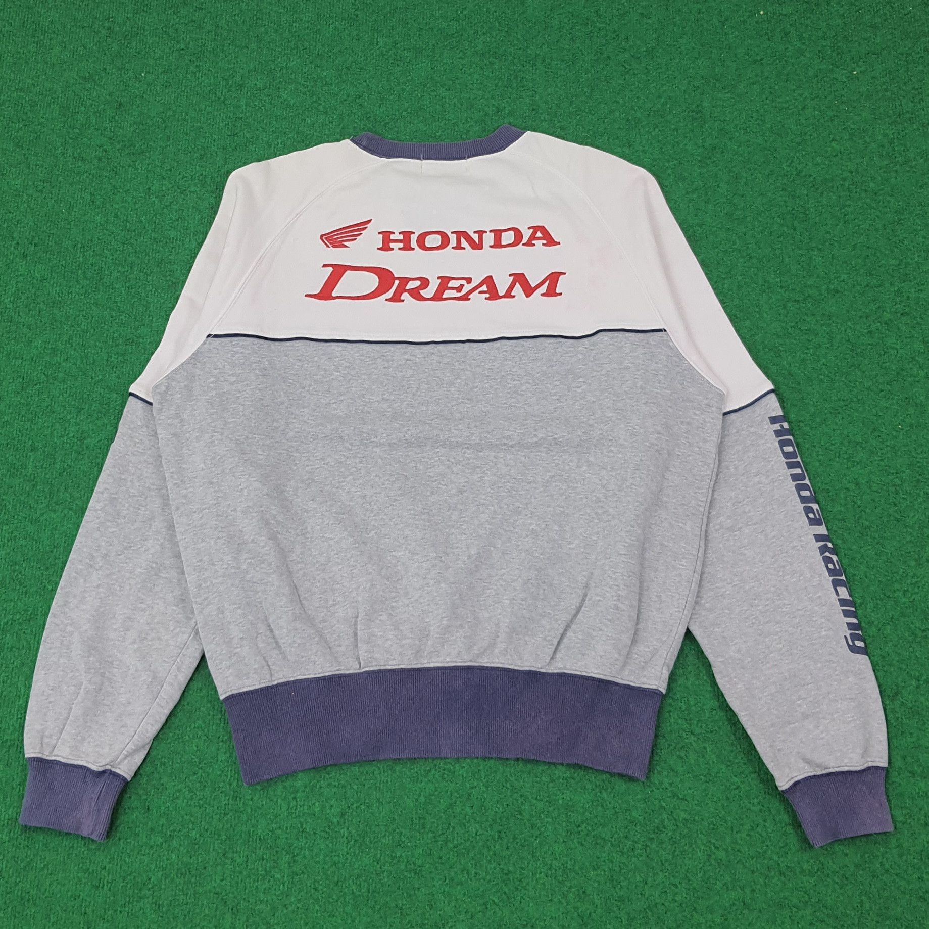 Japanese Brand × Vintage Vintage Honda Japan Racing Motorsports Sweatshirts C220N16 Size US M / EU 48-50 / 2 - 4 Thumbnail