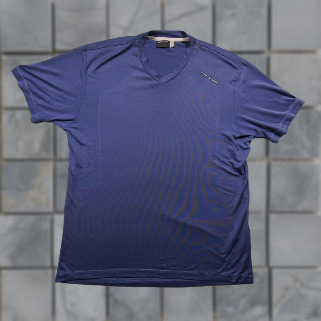 Adidas adidas Porsche Design Sport Shirt Mens Medium Blue P5000 Activewear Gym Fits XL Adidas Size US M / EU 48-50 / 2 - 1 Thumbnail