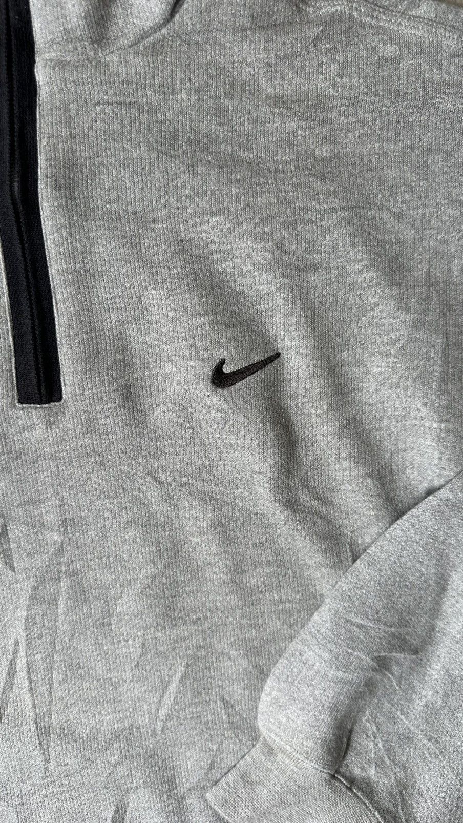 Nike VINTAGE NIKE MIDZIPPER SWEATER Size US L / EU 52-54 / 3 - 3 Thumbnail