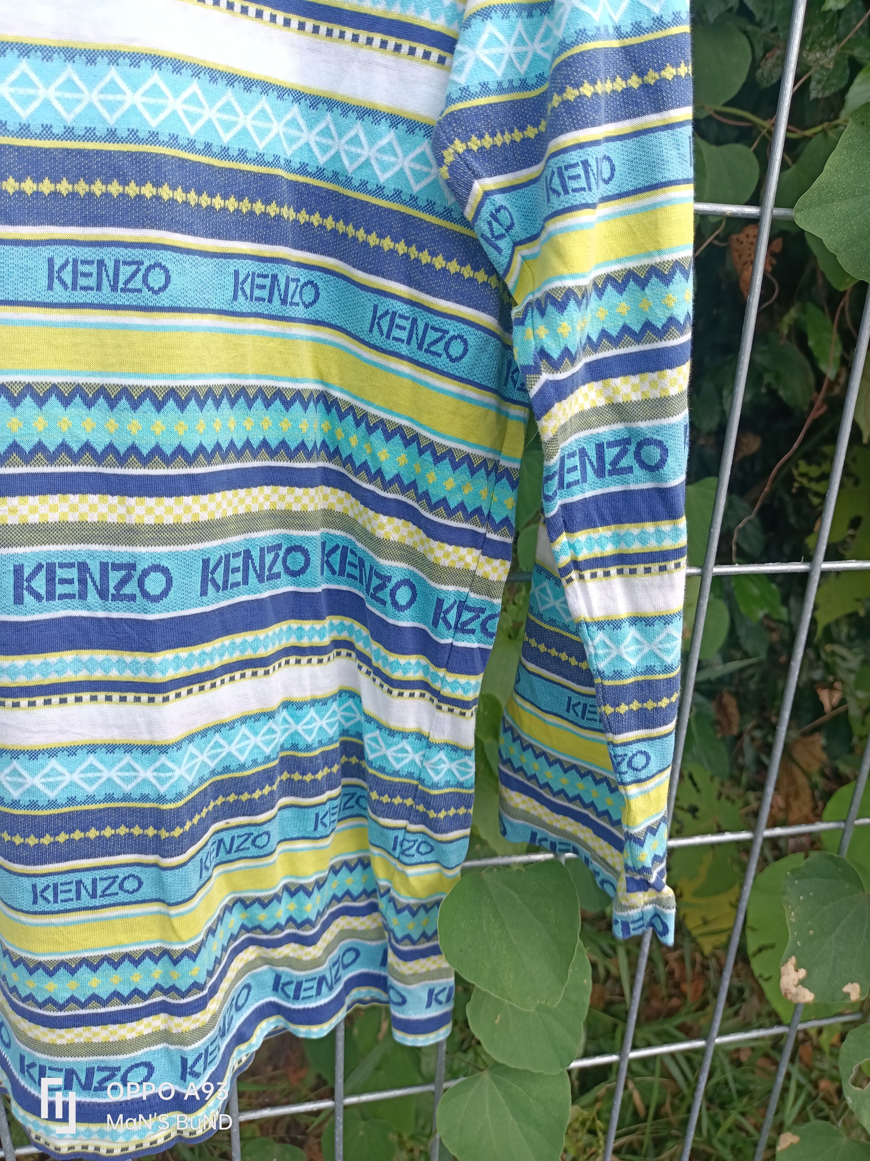 Kenzo × Vintage KENZO Full Print Long sleeve Size M / US 6-8 / IT 42-44 - 3 Thumbnail