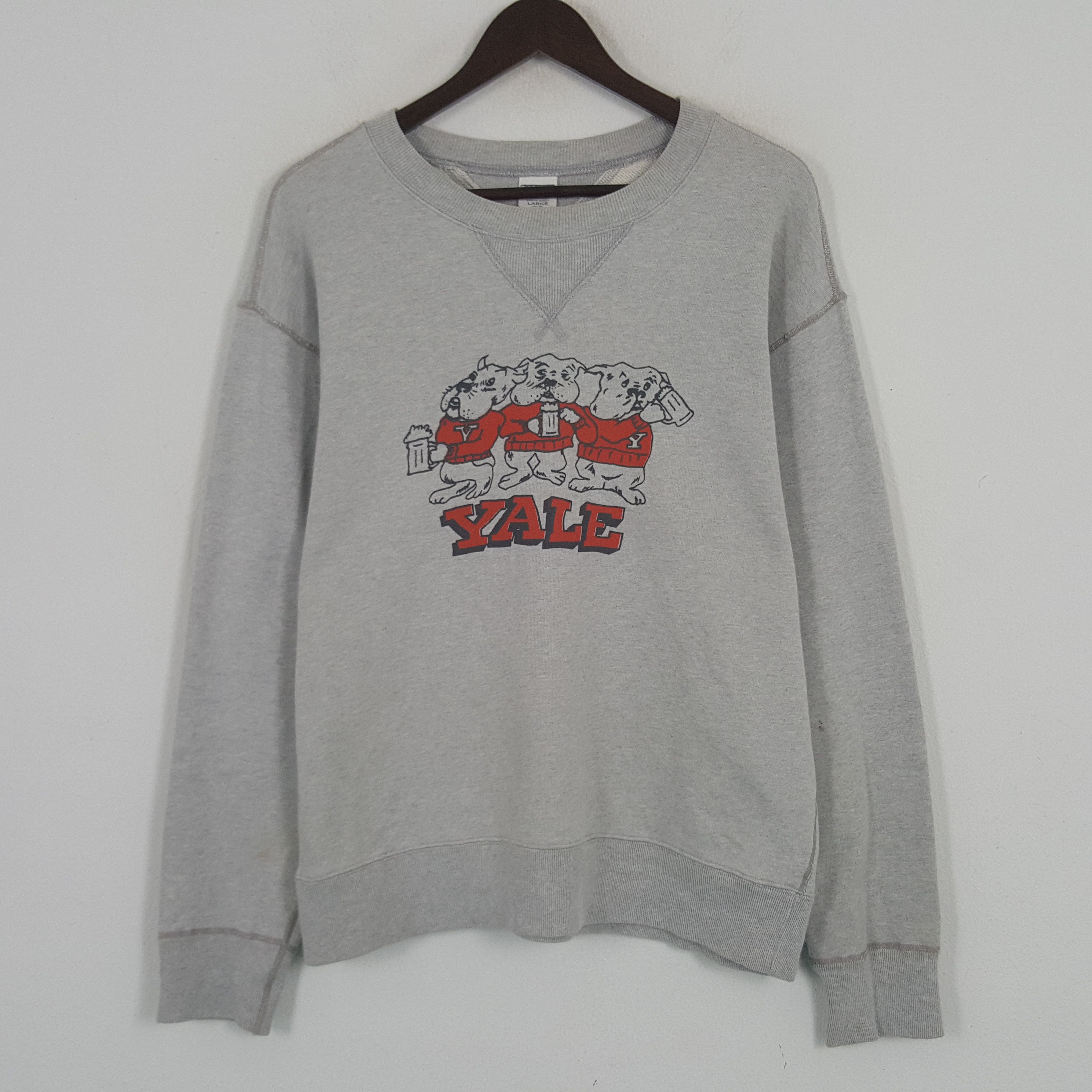 Vintage Vintage Yale Sweatshirt Size US L / EU 52-54 / 3 - 1 Thumbnail