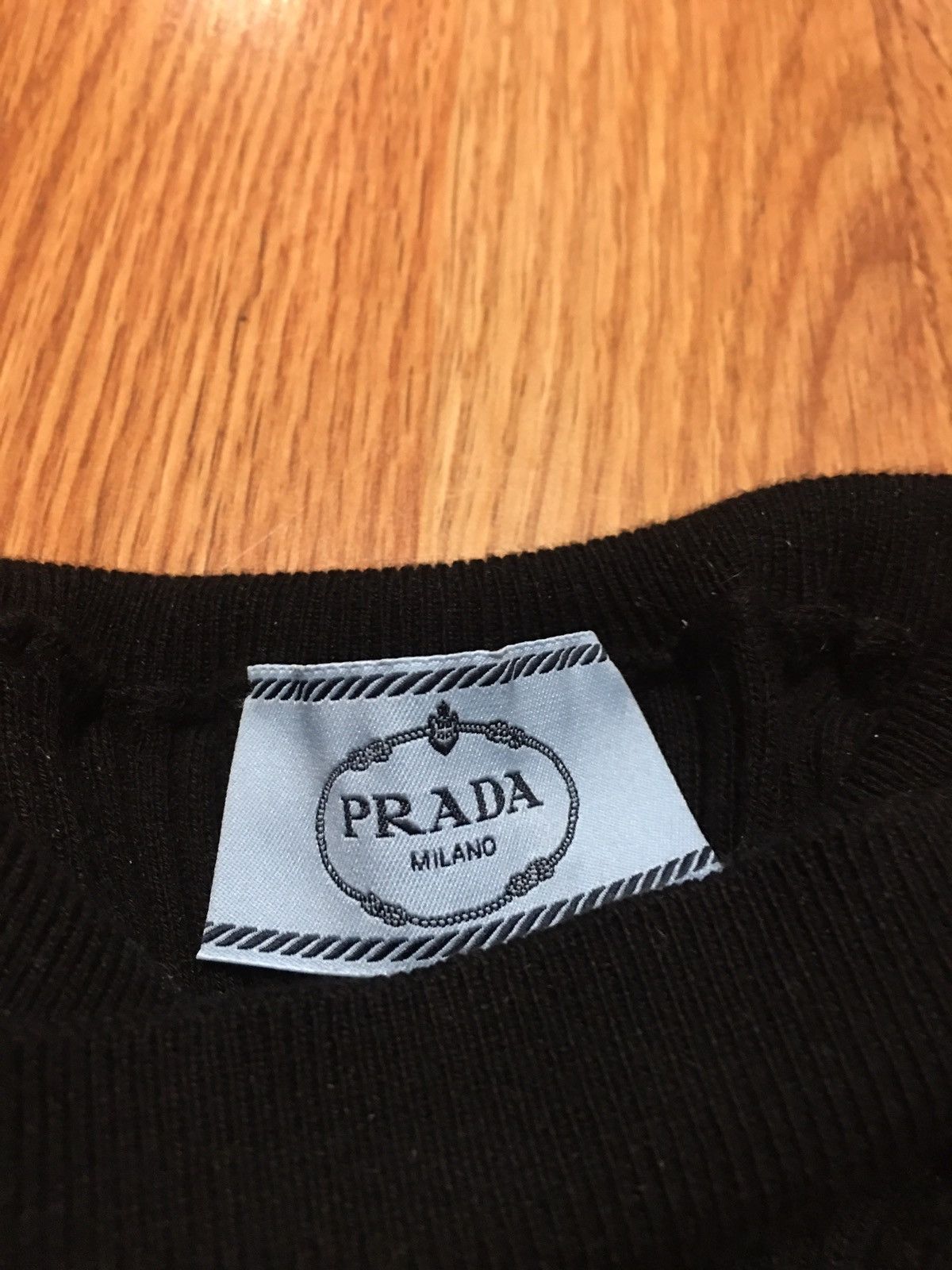 Prada PRADA Black Cotton Light Jumper Sweater Size EU 42 Size M / US 6-8 / IT 42-44 - 8 Thumbnail