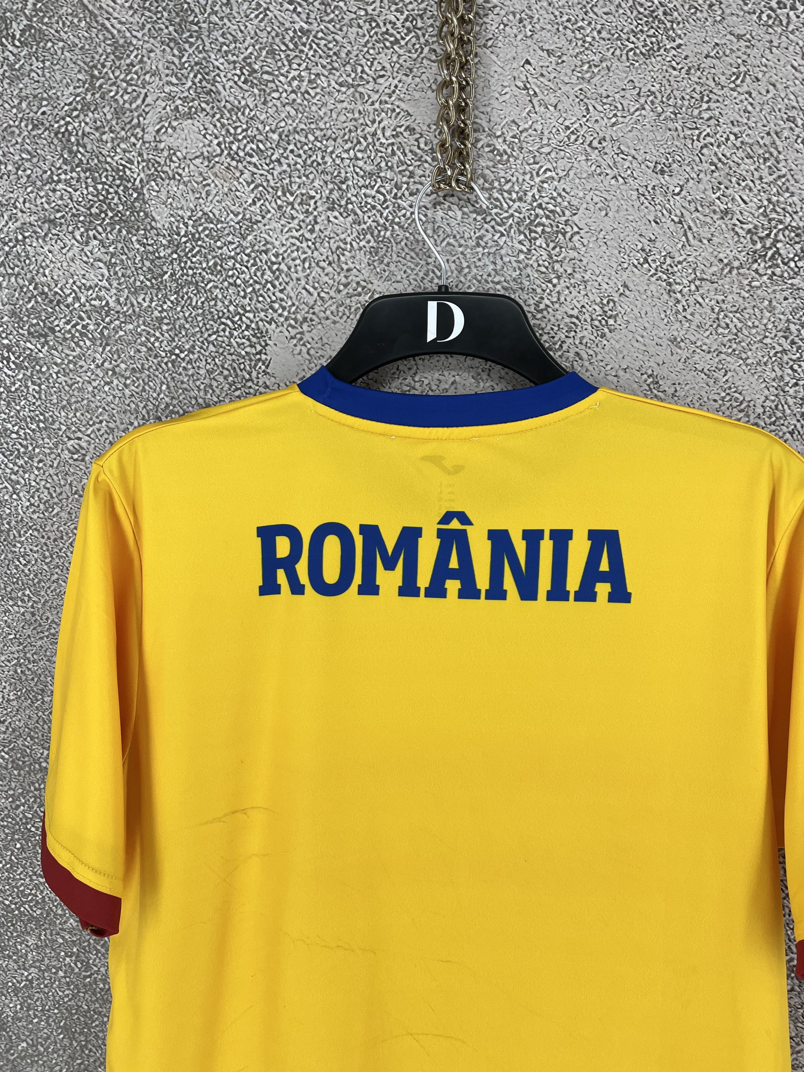 Joma Romania 2024-25 Joma Home Fan Football Shirt L Size US L / EU 52-54 / 3 - 14 Thumbnail