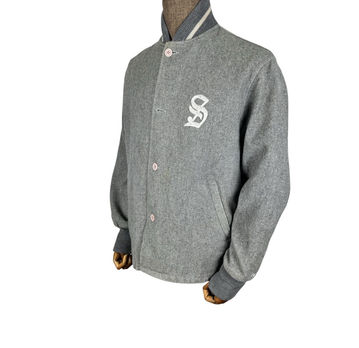 Supreme 🔥VINTAGE SUPREME WOOL CAPITAL S VARSITY JACKET Size US M / EU 48-50 / 2 - 3 Thumbnail