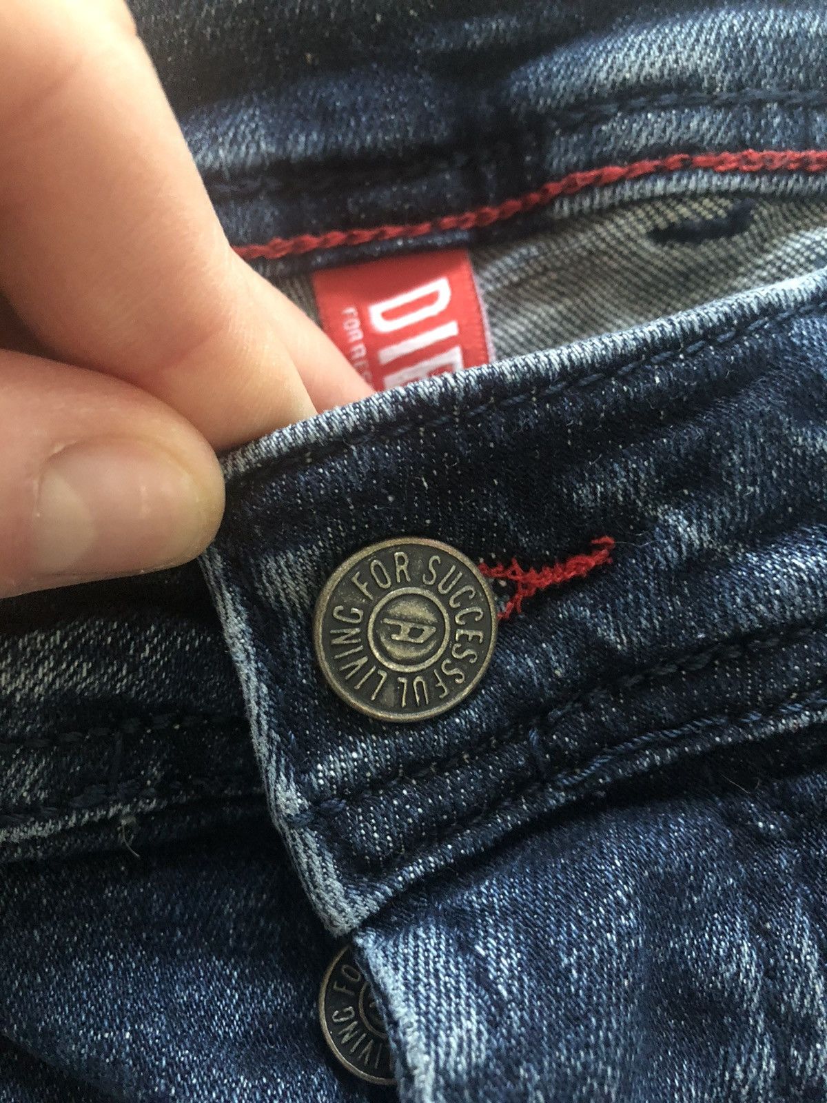 Diesel × Vintage DIESEL 078 RARE VINTAGE QUALITY DESIGNER DENIM PANTS JEANS Size US 32 / EU 48 - 4 Thumbnail