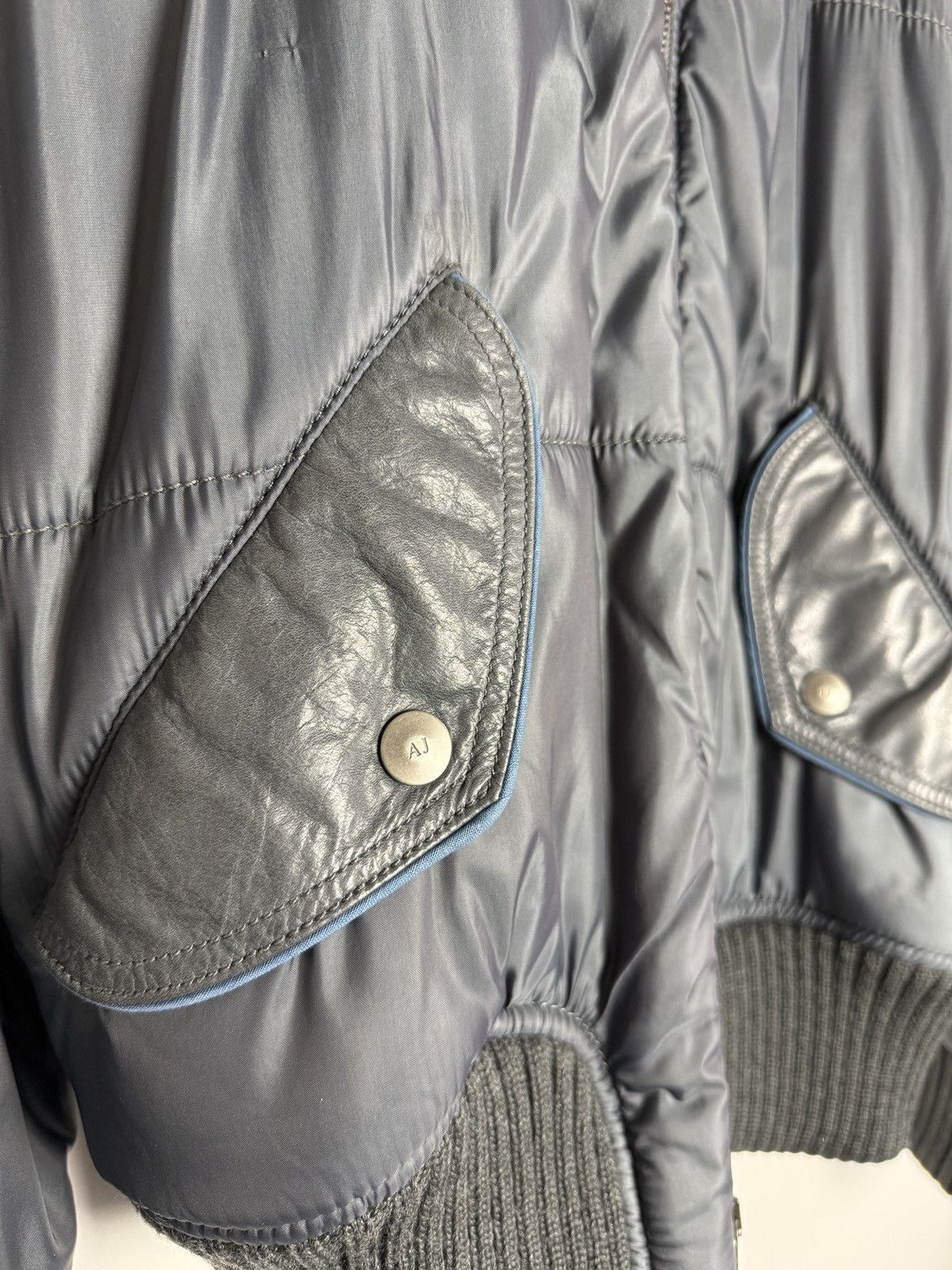 Armani 90s Armani Jeans Dragon Hide Bomber Size US M / EU 48-50 / 2 - 7 Thumbnail