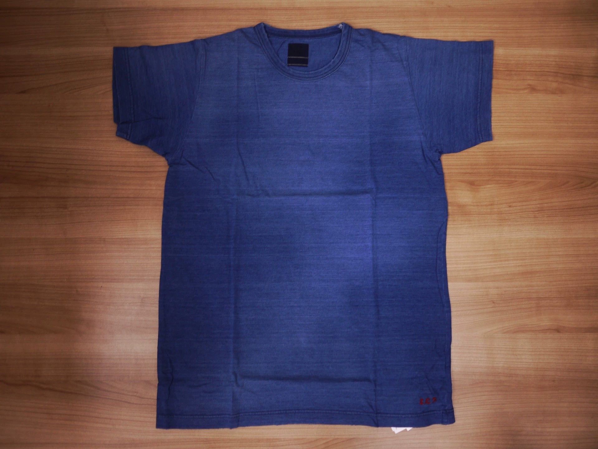 Visvim VISVIM ICT NARROW CREW TEE INDIGO SIZE 5 SLIM FIT Size US XXL / EU 58 / 5 - 1 Thumbnail