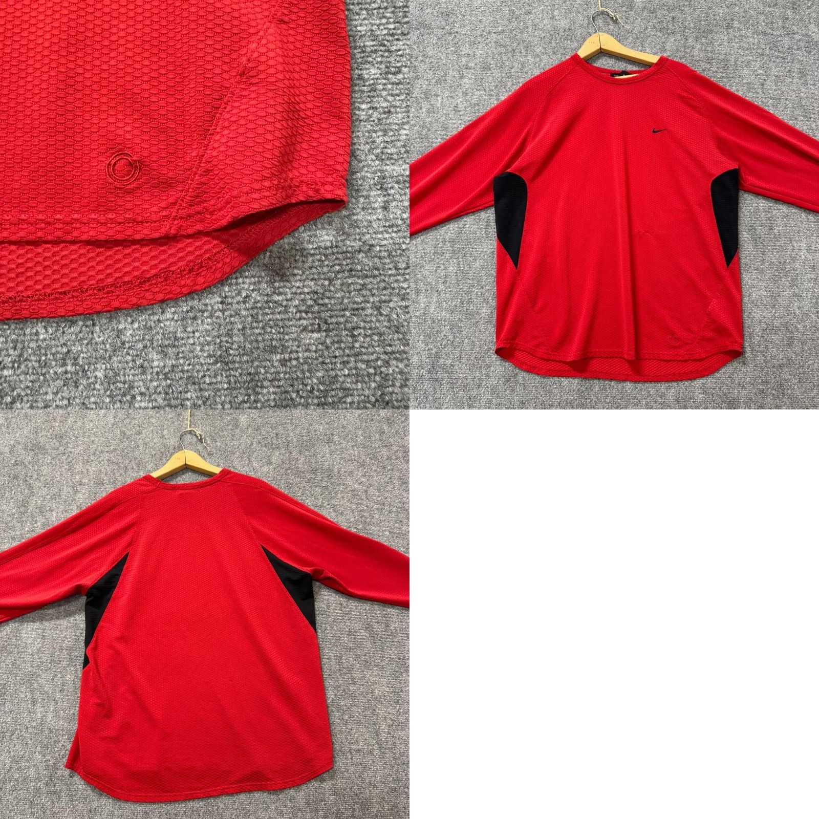 Nike Nike Sphere Sweatshirt Men Large Pullover Red 2000s Thrashed Active Wear Y3K Size US L / EU 52-54 / 3 - 8 Thumbnail