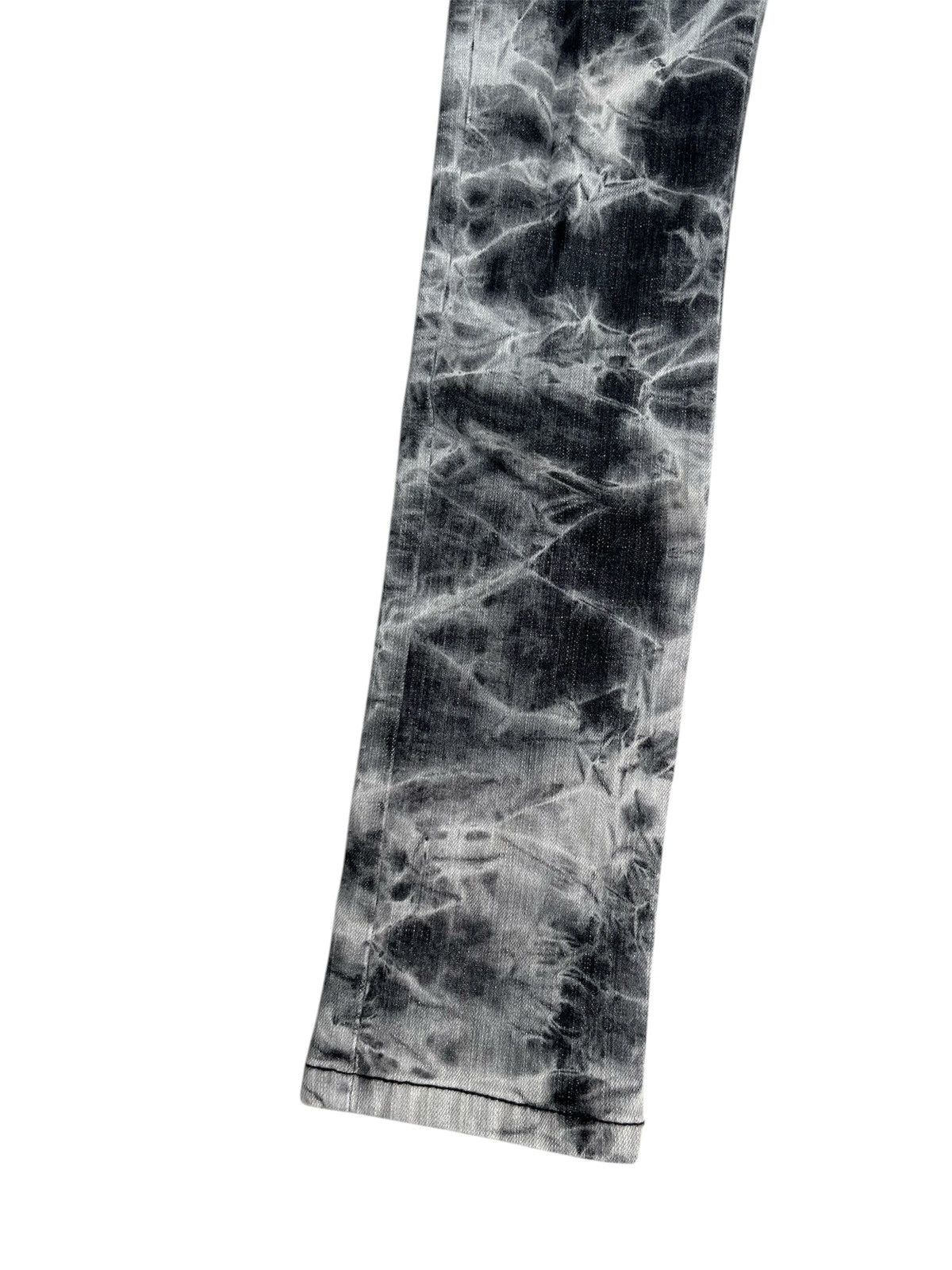 Hysteric Glamour RHU Punk Bondage Acid Wash Scretchable Slim Jeans Size US 26 / EU 42 - 5 Thumbnail
