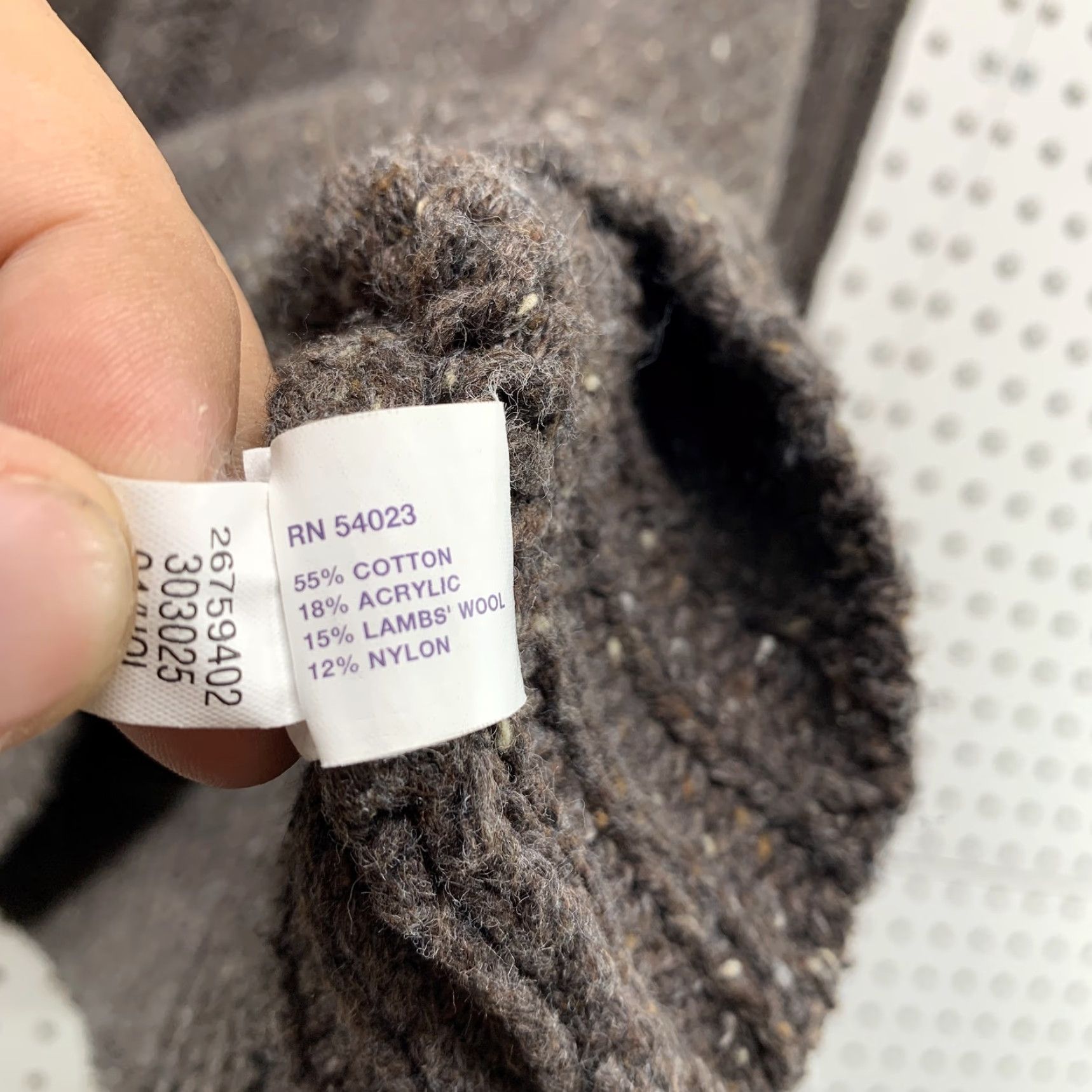 Gap VINTAGE Gap Cable Knit Turtleneck Sweater Pullover Mens XL Brown Speckled Hong Kong Pullover Mens XL Brown Speckled 90s, Gap, Sweater, Mens Size US XL / EU 56 / 4 - 6 Thumbnail