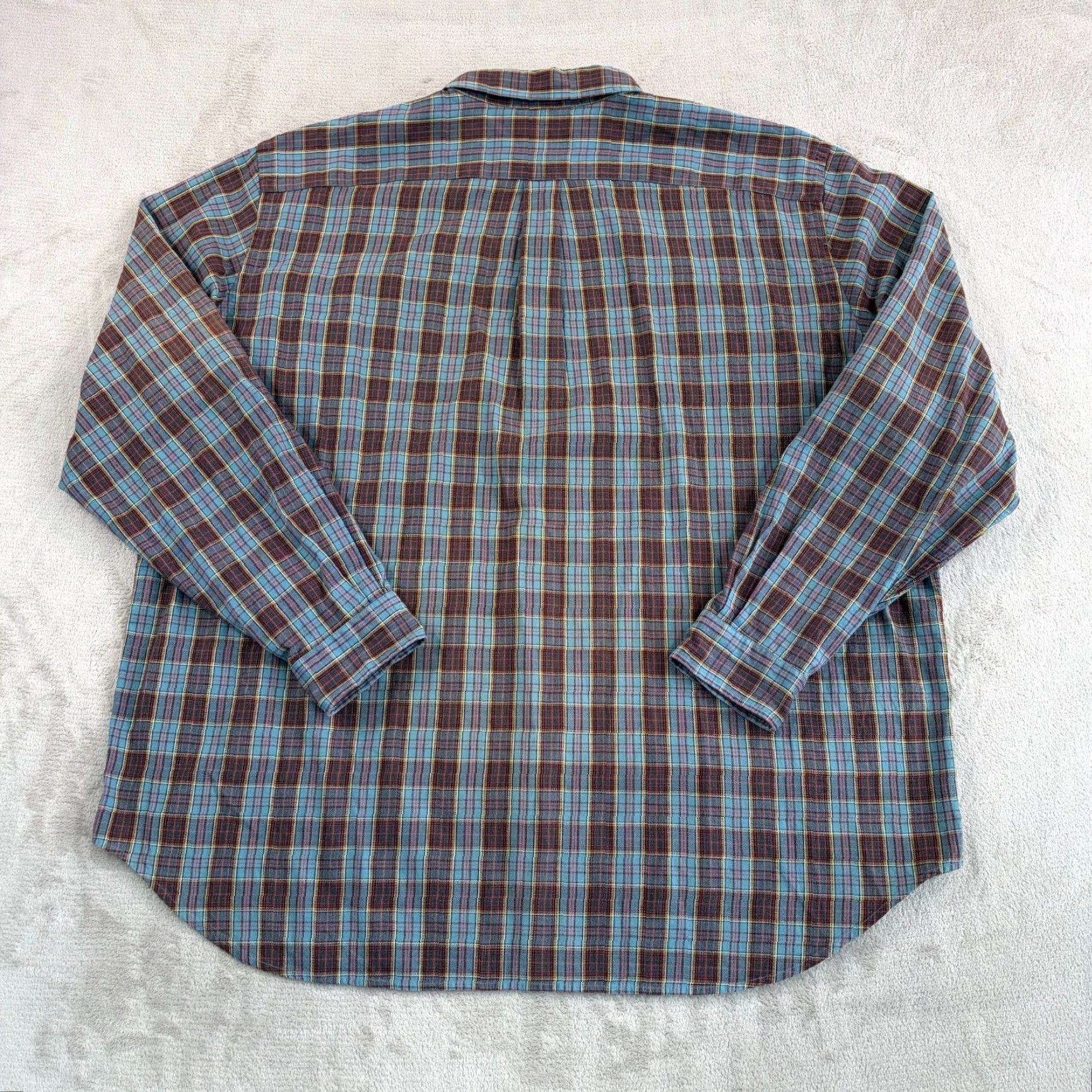 Polo Ralph Lauren Polo Ralph Lauren Oxford Classic Fit Shirt Men 2XB Big Multicolor Plaid OCBD Pony Size US XXL / EU 58 / 5 - 5 Thumbnail