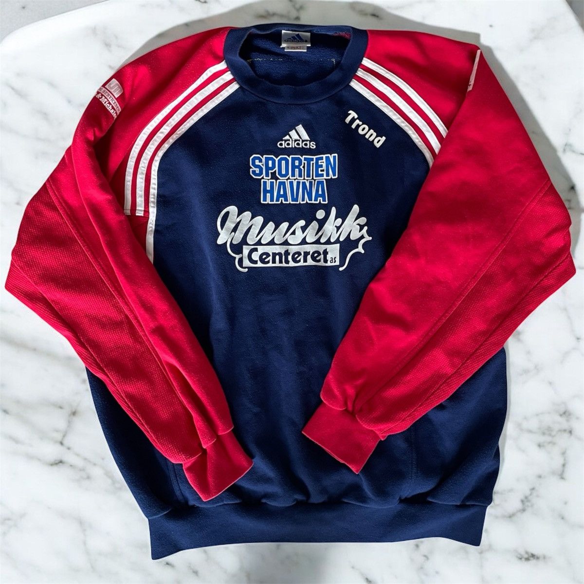 Adidas Vintage Retro Adidas Crewneck 99-2004’s Size US XL / EU 56 / 4 - 1 Thumbnail