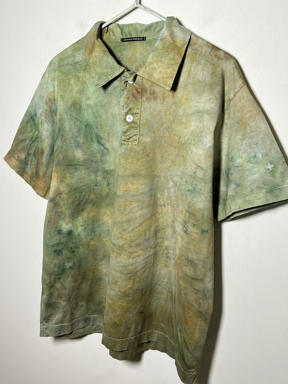 Stone Island stone island dyed polo shirt Size US L / EU 52-54 / 3 - 2 Thumbnail