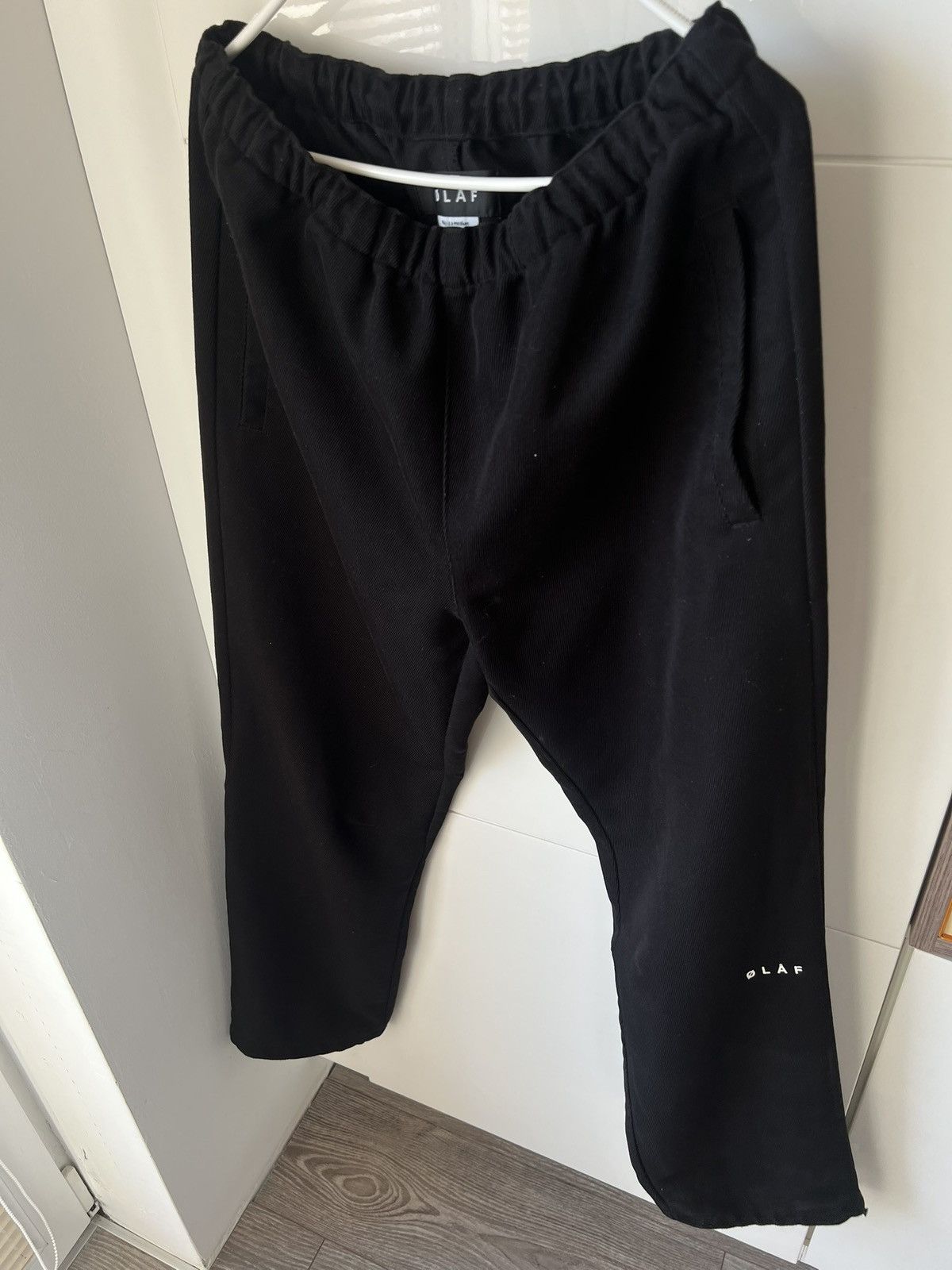 OLAF Rare Olaf Opium Avant Garde Printed Logo Regular Chino Pants Size US 32 / EU 48 - 5 Thumbnail