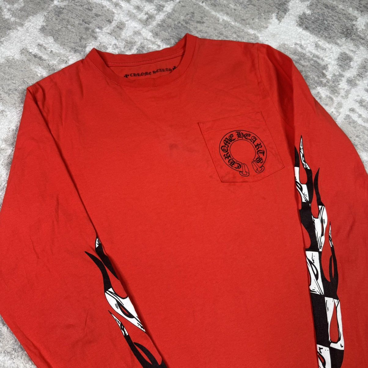 Chrome Hearts Matty boy chomper long sleeve tee shirt Size US S / EU 44-46 / 1 - 17 Thumbnail