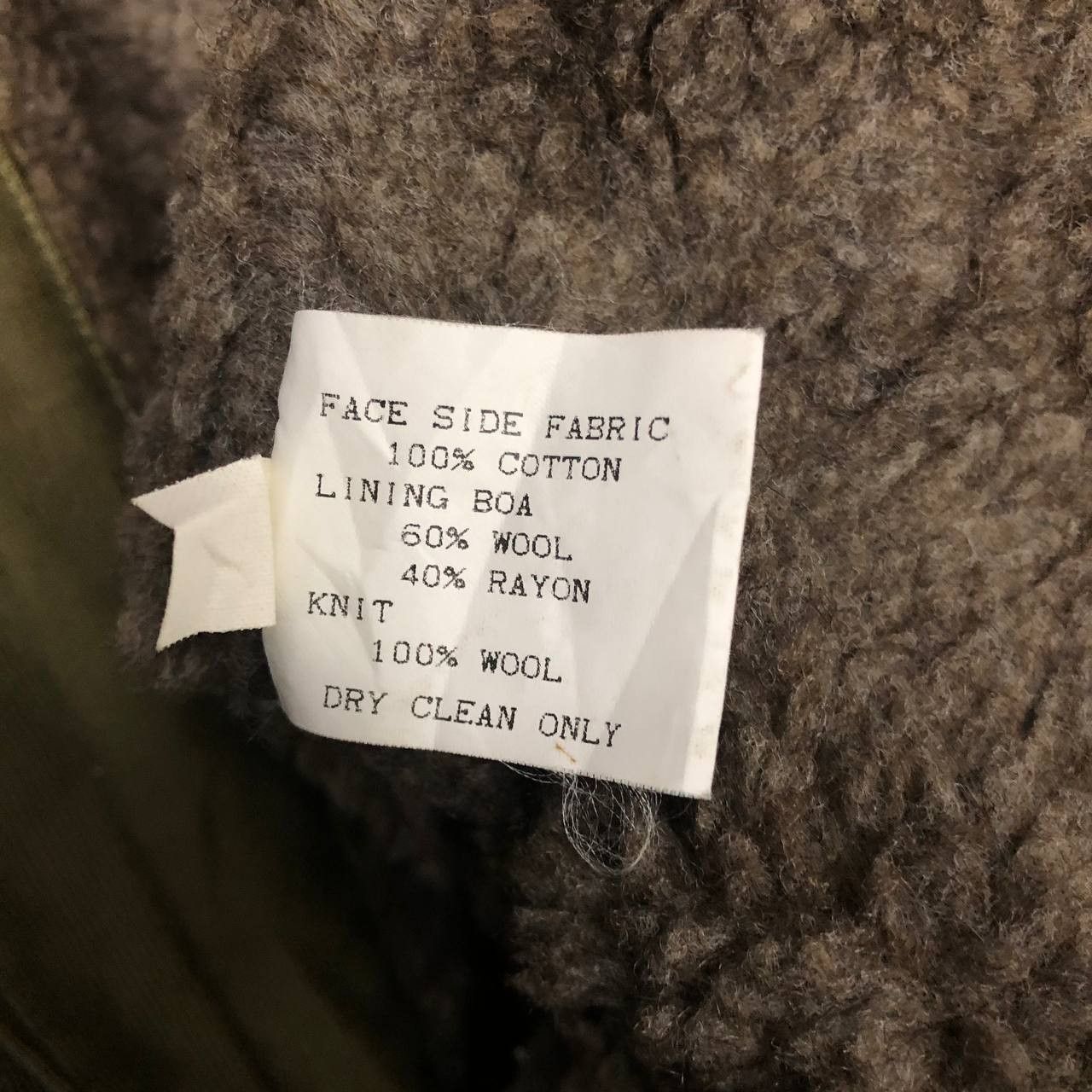 Vintage Y634 VTG NAVY DEPARTMENT SHERPA WOOL JACKETS Size US M / EU 48-50 / 2 - 15 Thumbnail