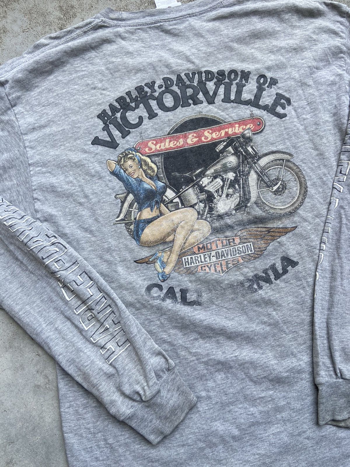 Harley Davidson VINTAGE 2010 HARLEY DAVIDSON Size US L / EU 52-54 / 3 - 4 Thumbnail