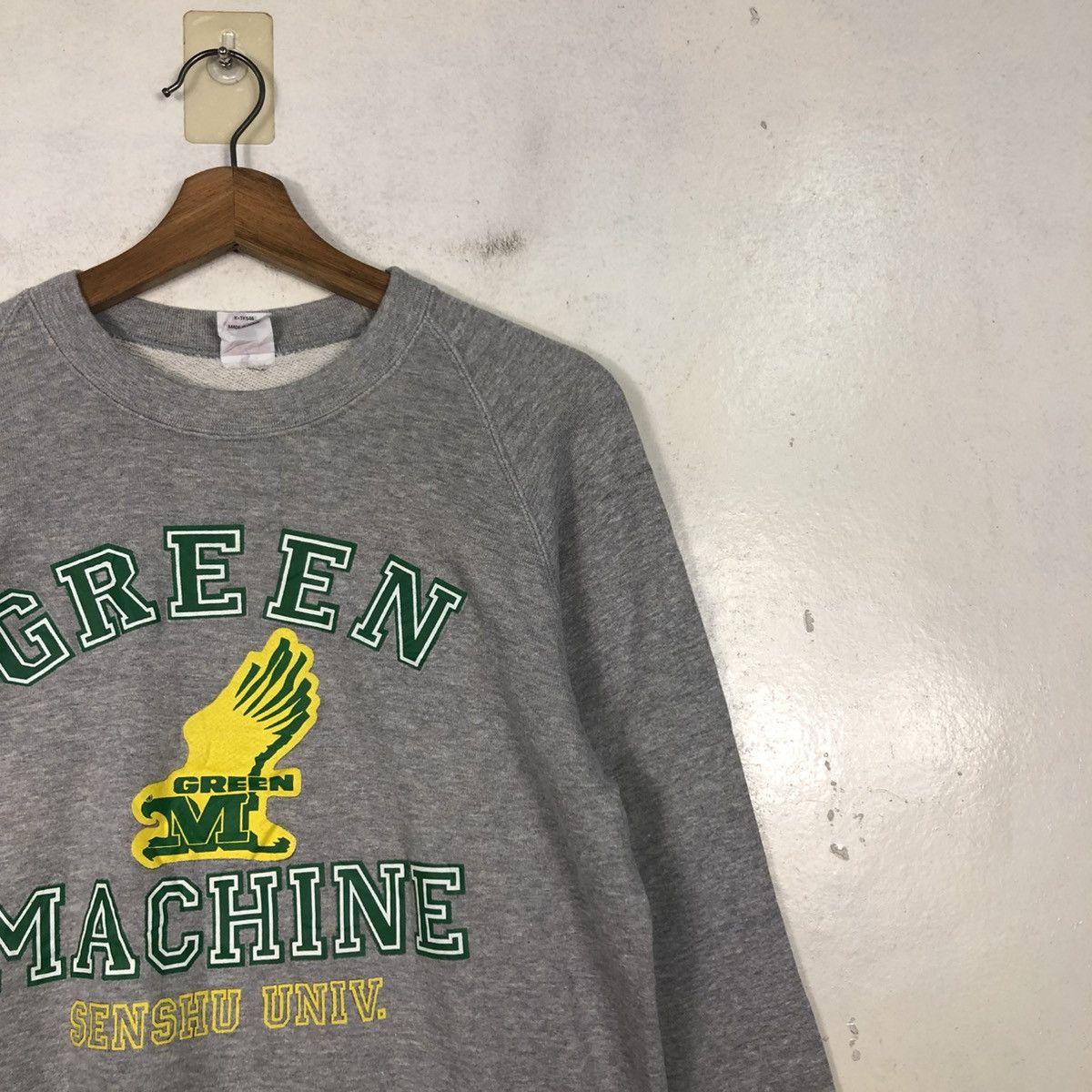 Japanese Brand 📌Green Machine Senshu University Vintage Sweatshirt Size US M / EU 48-50 / 2 - 8 Thumbnail