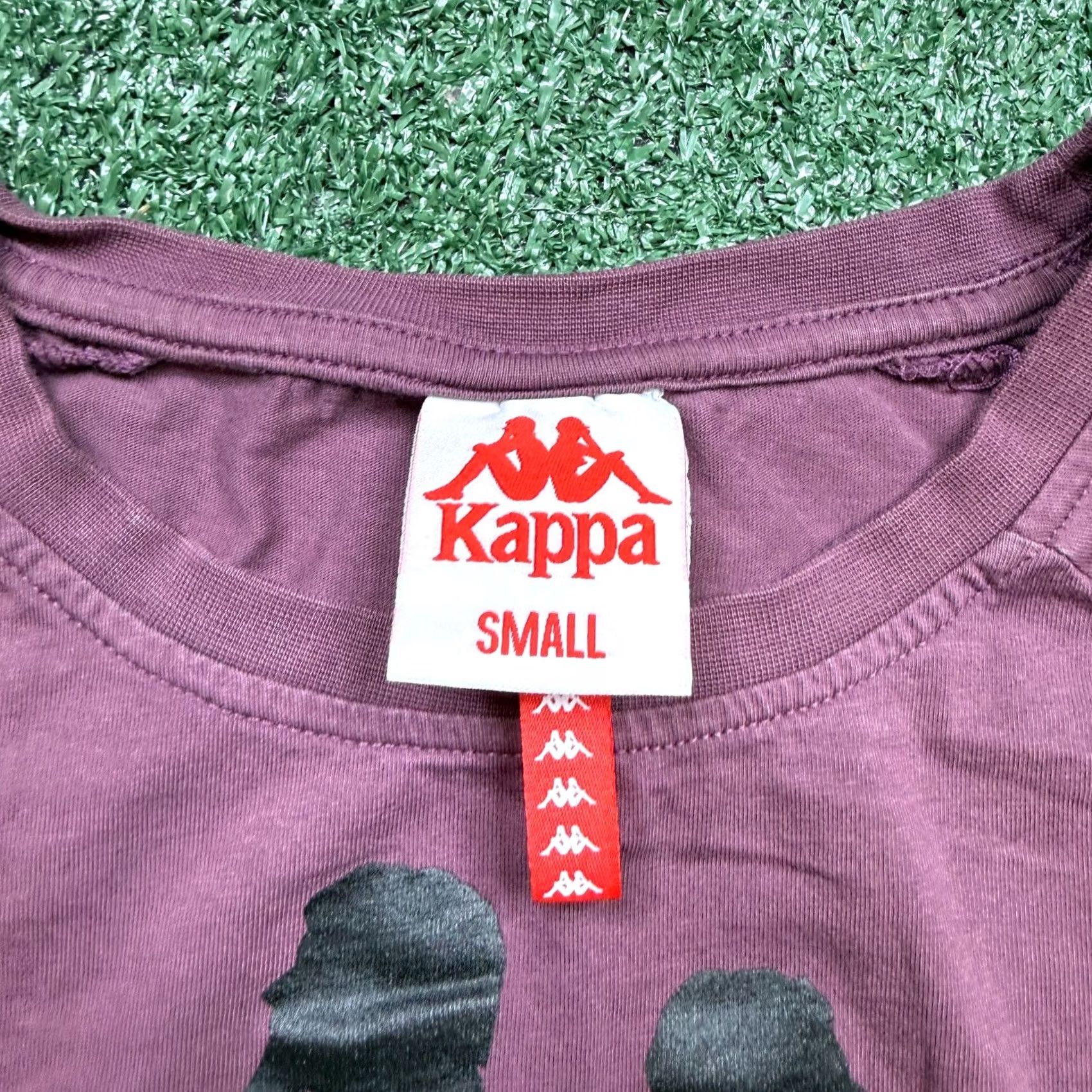 Kappa Kappa Shirt Womens S Red Size Maroon Short Sleeve Cropped Boxy Tee Casual Size S / US 4 / IT 40 - 6 Thumbnail