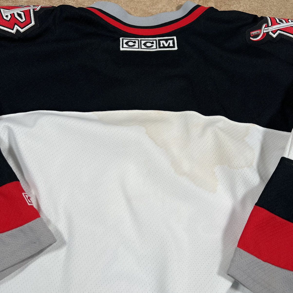 Ccm × Vintage Vintage 90s Buffalo Sabres CCM Black Goat Head Jersey NHL Size US M / EU 48-50 / 2 - 4 Thumbnail