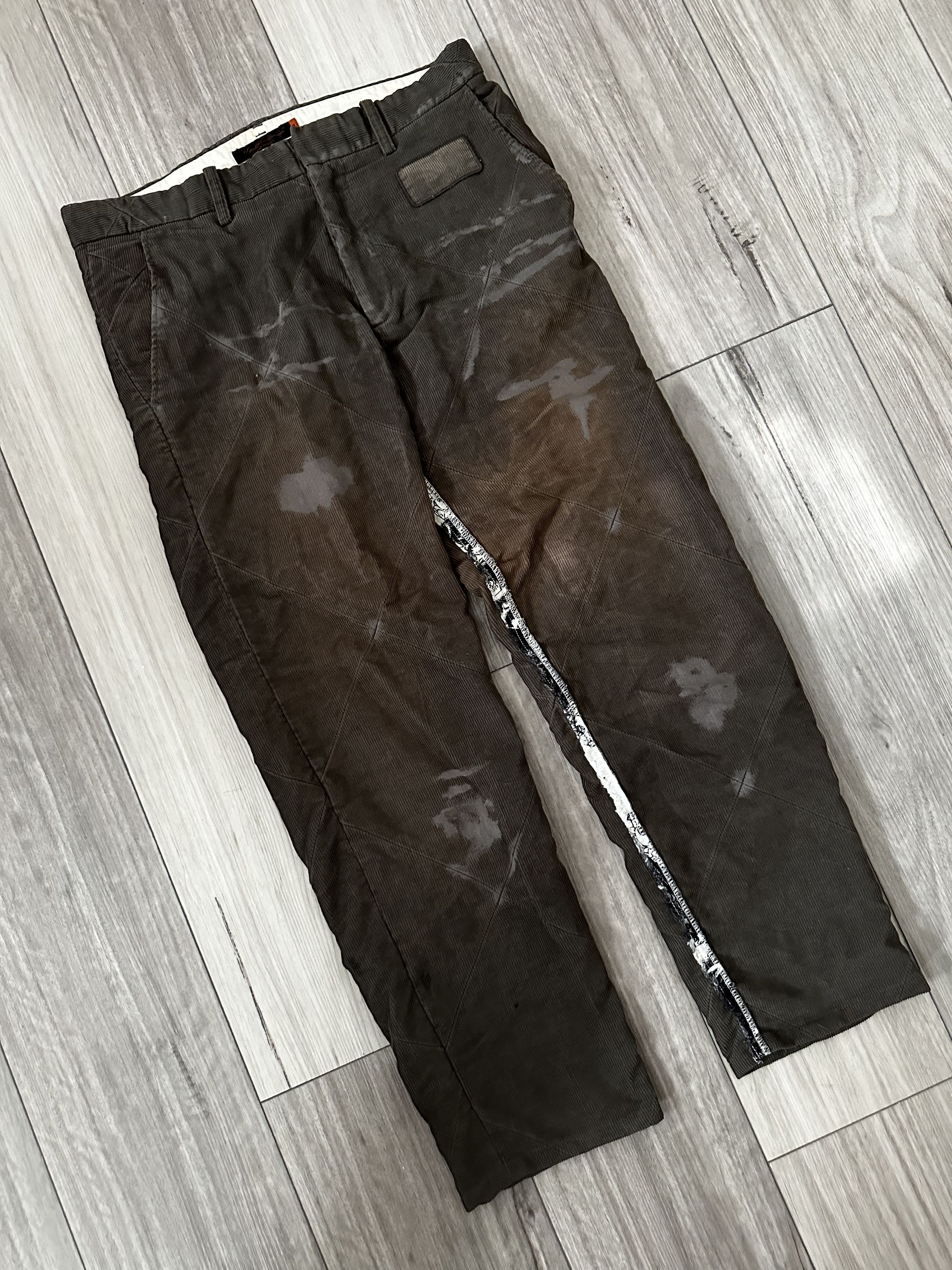Undercover Undercover SS 2005 Distressed Corduroy Pants Size US 32 / EU 48 - 3 Thumbnail