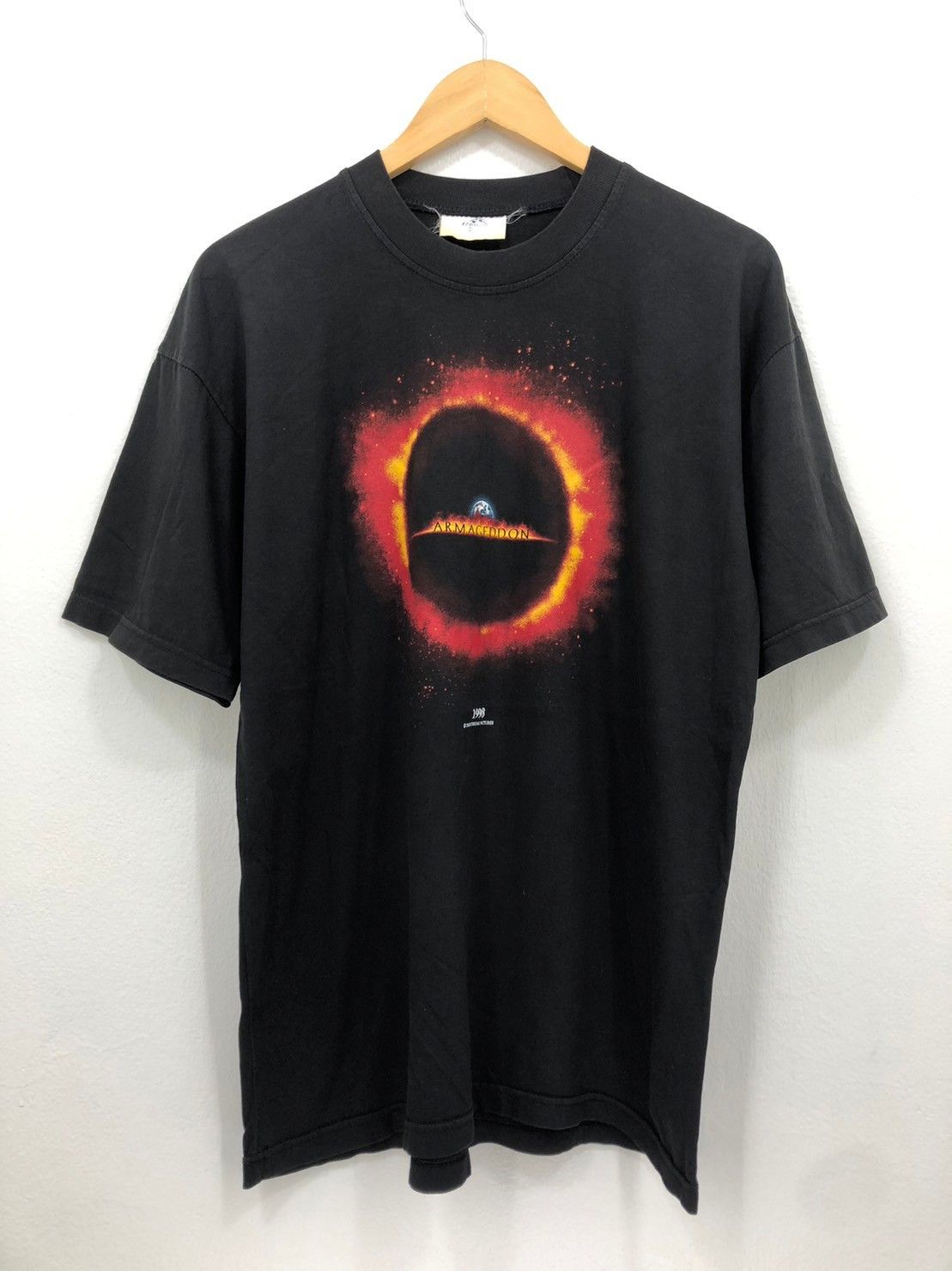 Vintage Vintage 1998's Armageddon Movie Promo Shirt BN Size US L / EU 52-54 / 3 - 2 Thumbnail